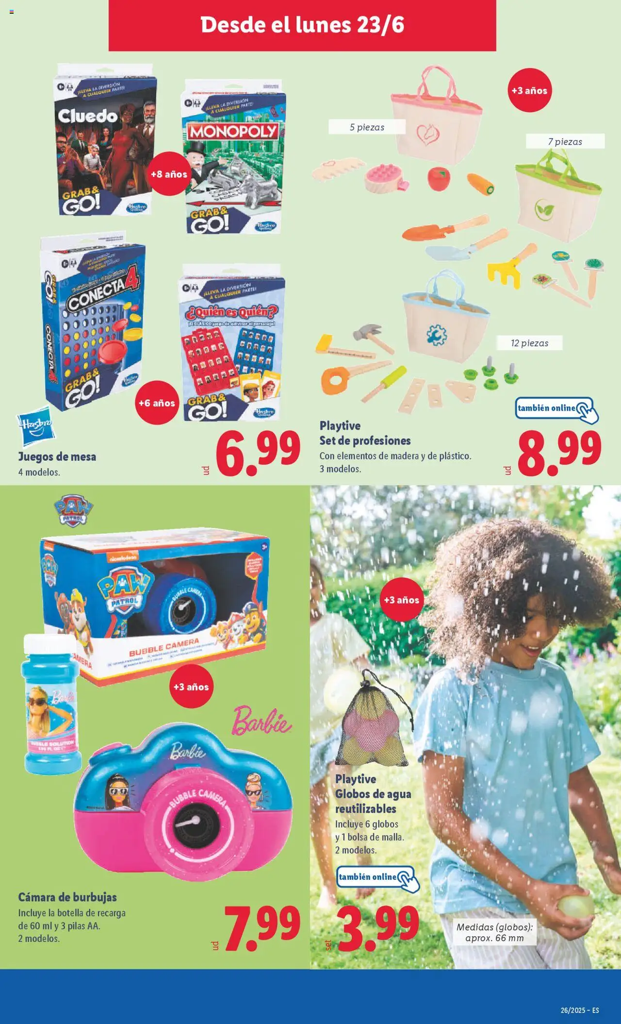 Lidl catálogo de bazar MAD │ válido desde el 23.06.2025 | Página: 15 | Productos: Juegos de mesa, Cámara, Bolsa, Mesa