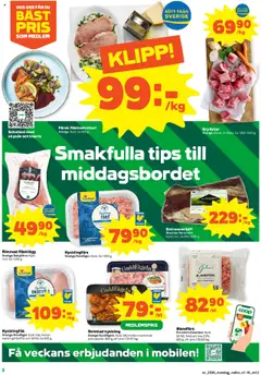 Coop Forum reklamblad aktuell från 01.09.2025 | Sida: 2 | Produkter: Entrecote, Blandfärs, Kapris, Nötkött