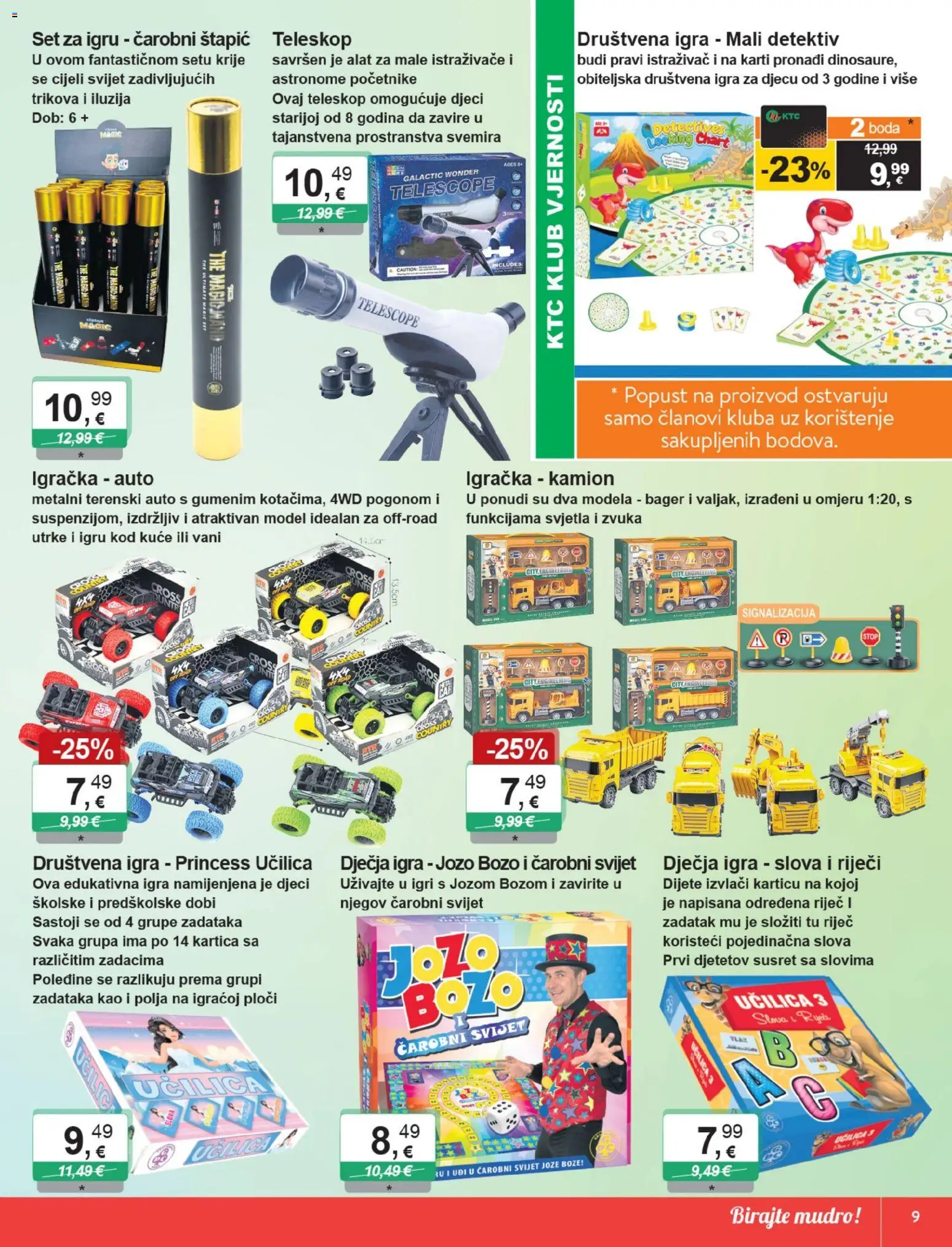 KTC katalog | vrijedi od 12.11.2025 | Stranica: 9 | Proizvodi: Alat, Igra