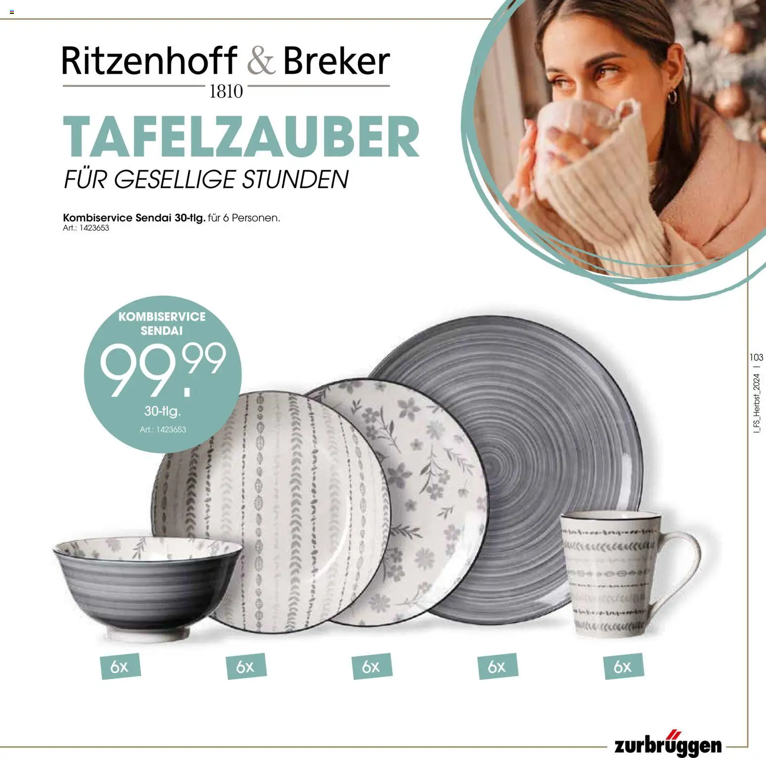 Zurbrüggen Trend-Journal Herbst – gültig ab 21.10.2025 | Seite: 103