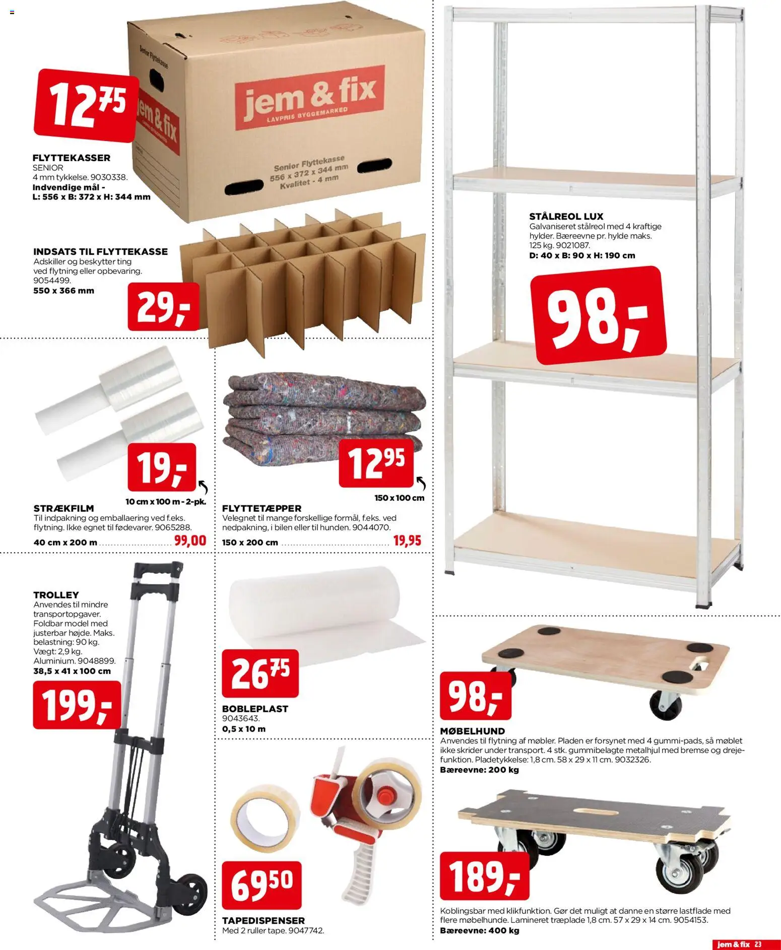 Jem & fix tilbudsavis – gyldig fra 16.11.2025 | Side: 23 | Produkter: Hylde