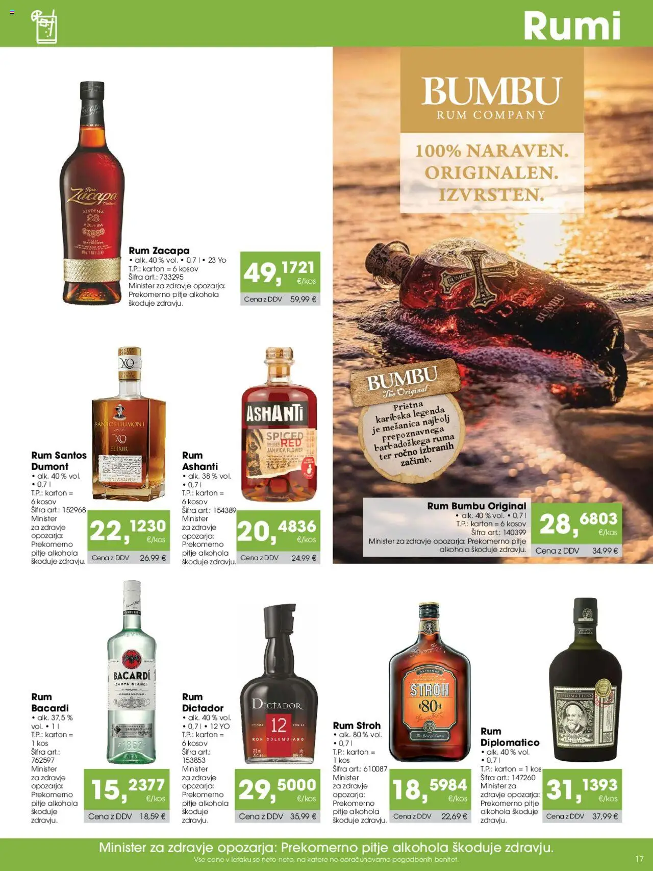 Tuš katalog cash & carry trgovec │ velja od 07.08.2025 | Stran: 17 | Izdelki: Kos