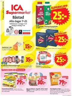 ICA Supermarket - Båstad - Förhandsvisning av reklamblad från butik ICA Supermarket aktuell från 09.02.2026