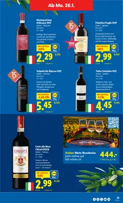 Lidl Aktionen ab 22.01.2026 gültig | Seite: 25 | Produkte: Duft, Rotwein, Schokolade, Wein