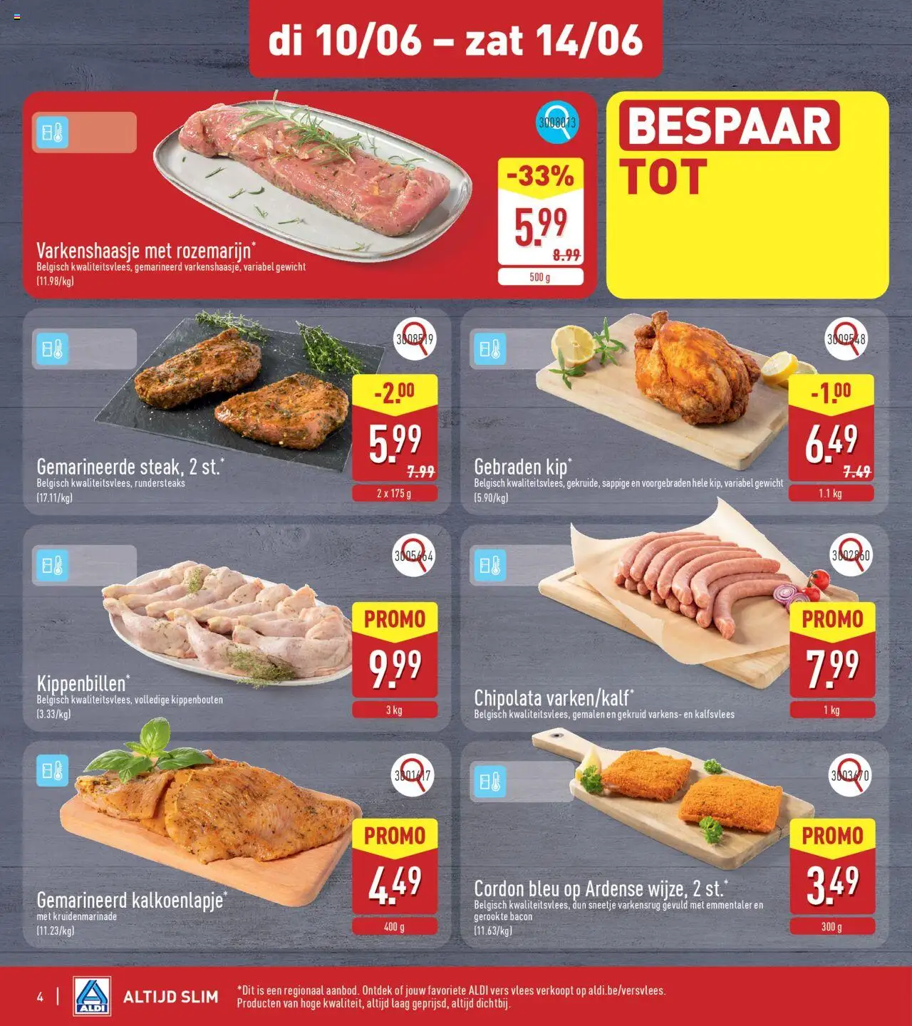  | Pagina: 4 | Producten: Chipolata, Sós kalács, Bacon, Gewicht