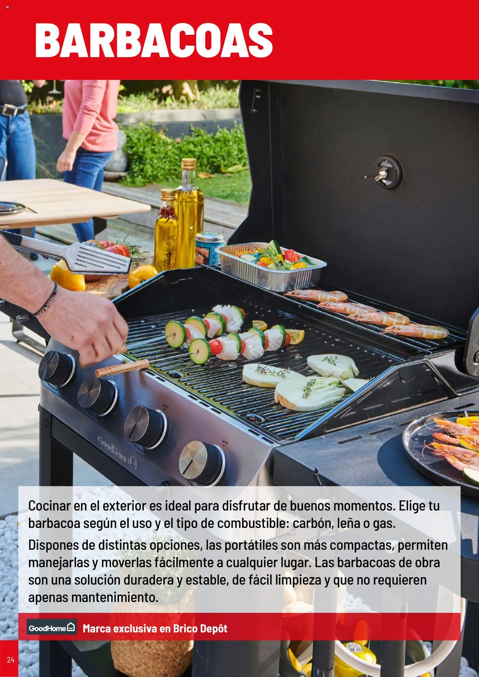 Brico Depôt folleto Jardín 2026 │ válido desde el 02.04.2026 | Página: 24 | Productos: Barbacoa