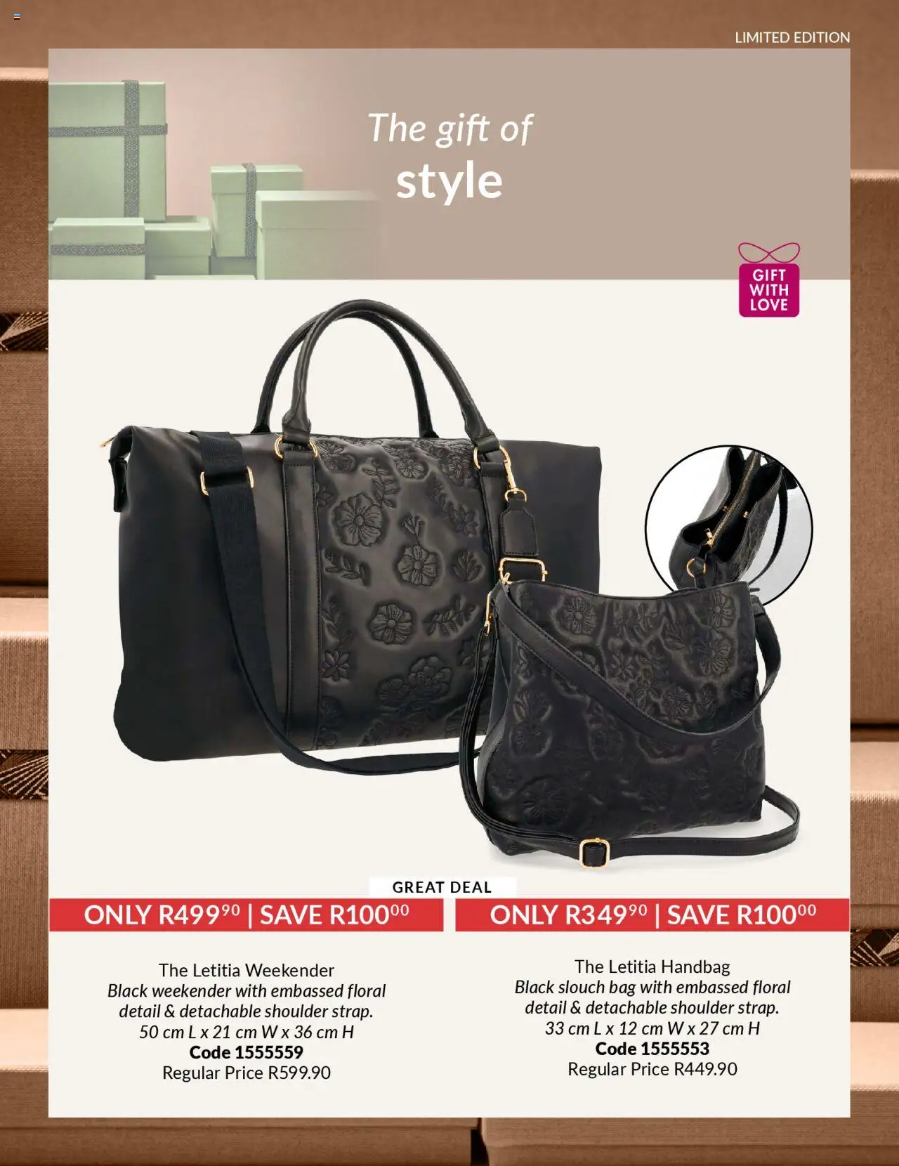 New Justine catalogue – valid from 17.10.2025 | Page: 14 | Products: Handbag, Bag