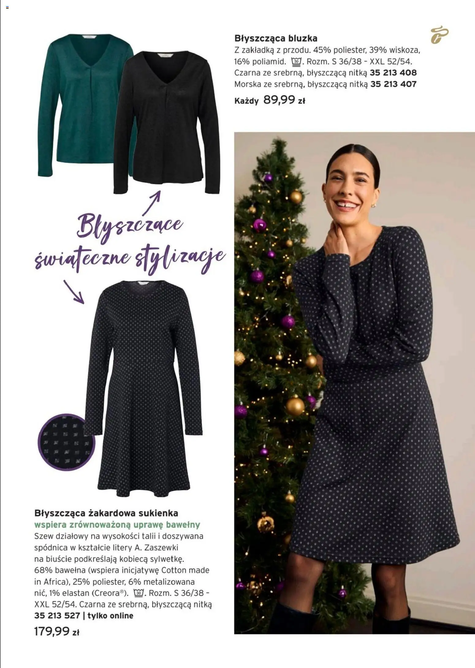 Tchibo promocje od 18.11.2025 | Strona: 19 | Produkty: Bluzka, Sukienka