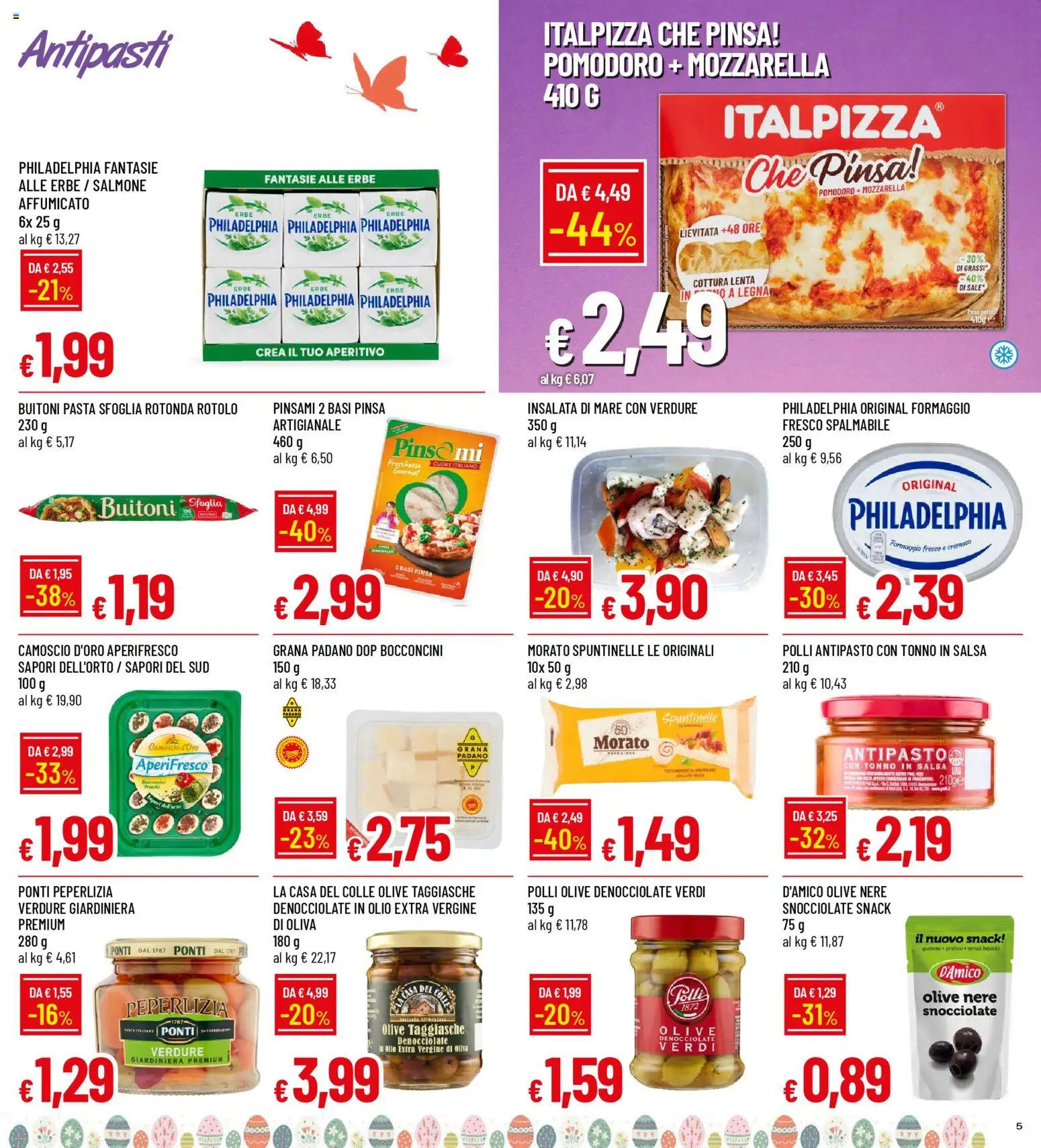 Volantino Galassia del 26.03.2026 | Pagina: 5 | Prodotti: Insalata, Verdure, Pomodoro, Aperitivo