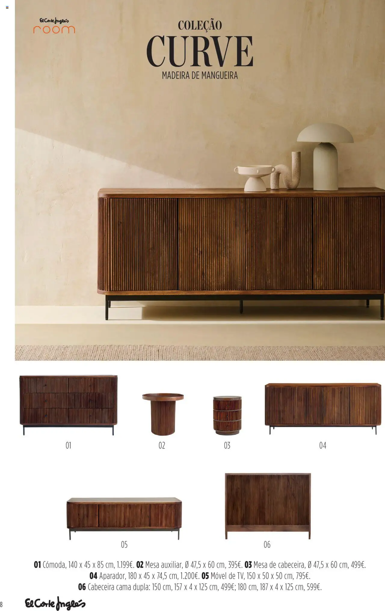 El Corte Ingles folheto │ válido de 29.04.2025 | Página: 8 | Produtos: Cama, Mesa, Mangueira