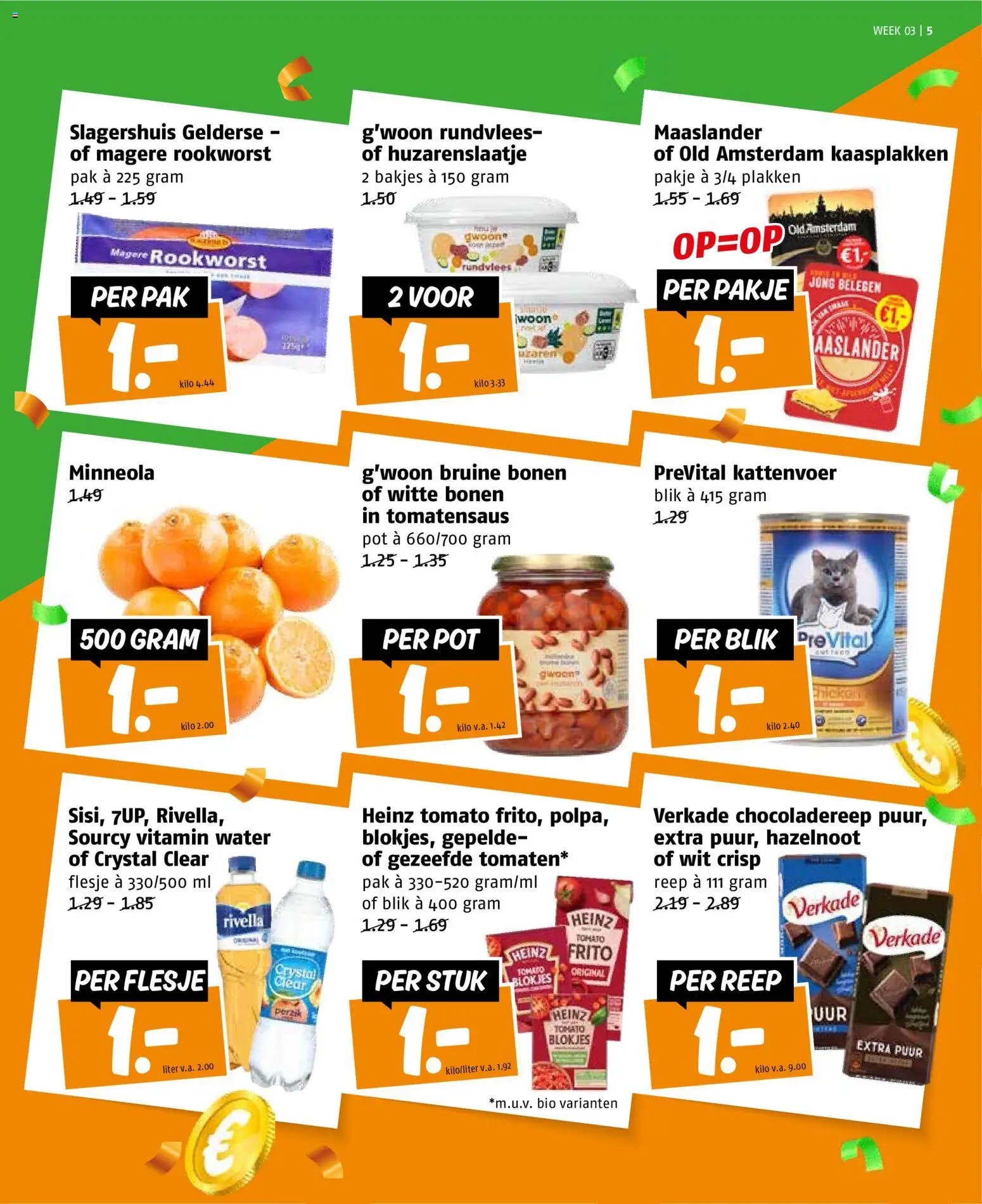 {H1} | Pagina: 5 | Producten: Pot, Chocoladereep, Festék, Rundvlees