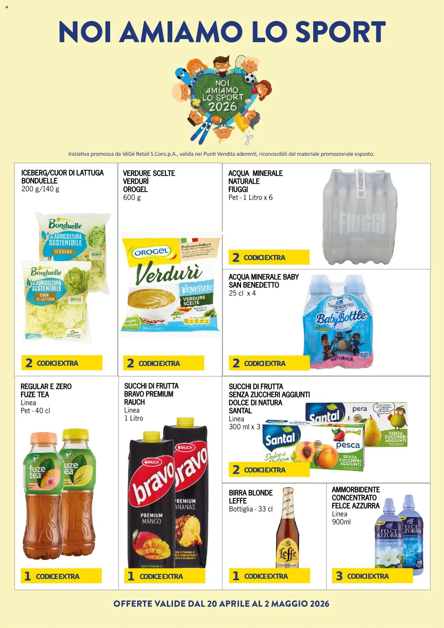 Volantino Eté del 20.04.2026 | Pagina: 3 | Prodotti: Verdure, Frutta, Pesca, Ananas