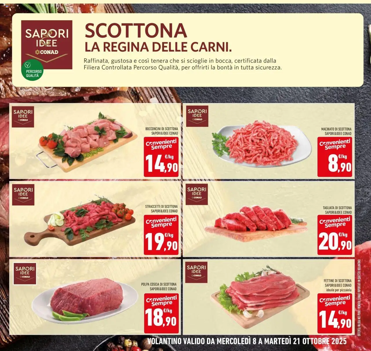 Volantino Conad del 08.10.2025 | Pagina: 17 | Prodotti: Macinato