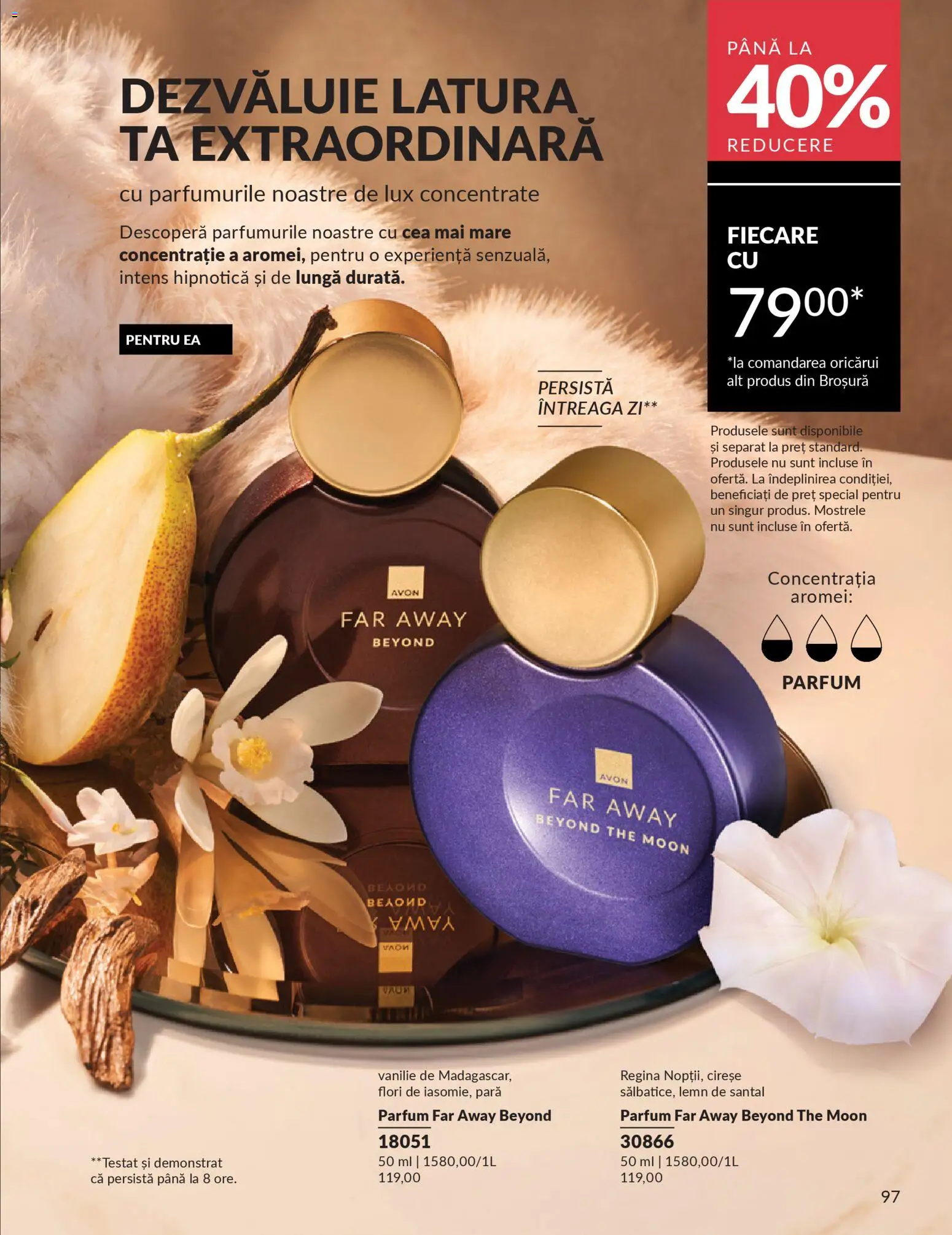 Noul catalog Avon – valabil de la 01.03.2026 | Pagină: 99 | Produse: Pară, Parfum, Cireșe