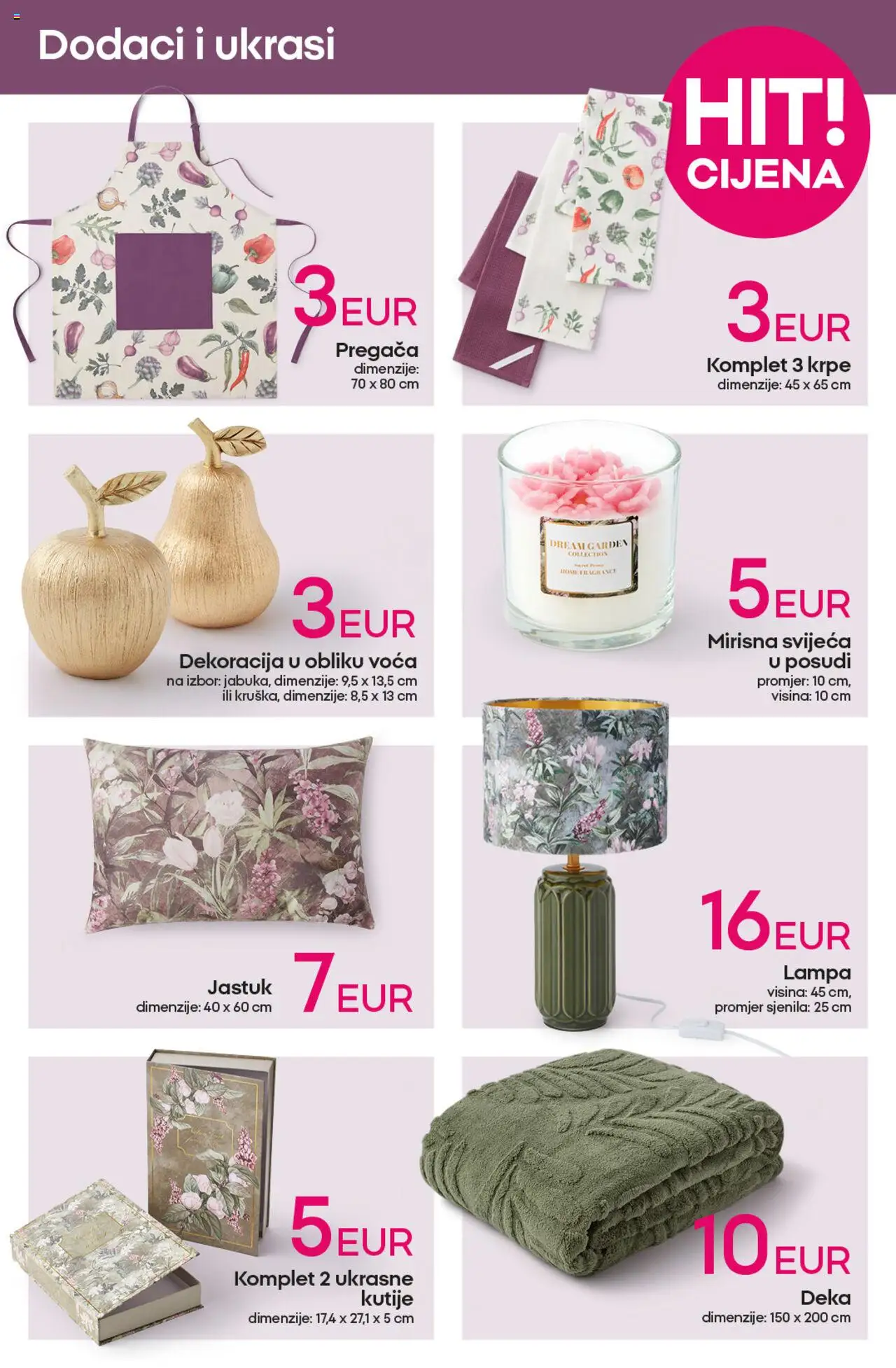 Pepco katalog | vrijedi od 04.09.2025 | Stranica: 9 | Proizvodi: Jastuk, Deka