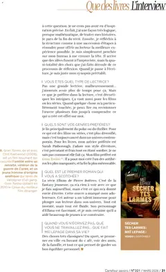 Carrefour contact - Prévisualisation de Carrefour contact Magazine valide à partir de 01.03.2026 | Page: 21 | Produits: Bureau, Tente, Mais