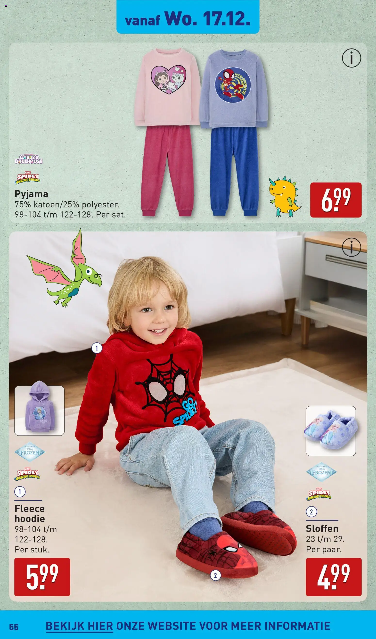 {H1} | Pagina: 55 | Producten: Hoodie, Pyjama