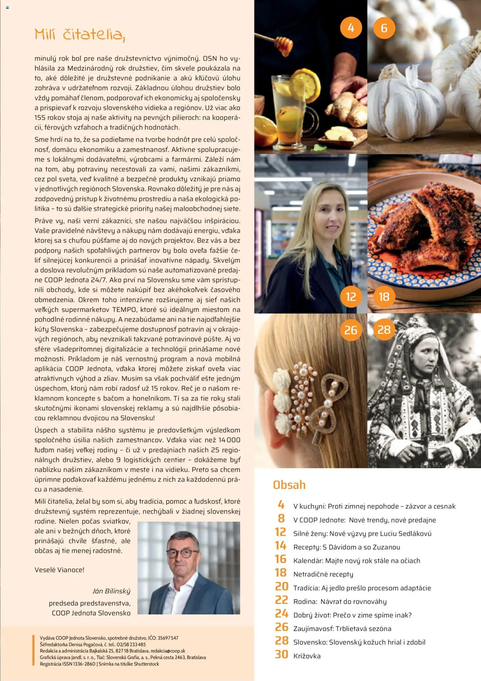 Nové COOP Jednota akcie – leták je platný od 01.01.2026 | Strana: 3 | Produkty: Aku, Zázvor, Cesnak