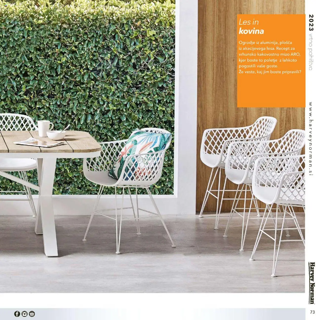 Harvey Norman - Katalog - Vrtno pohištvo │ velja od 01.03.2023 | Stran: 73