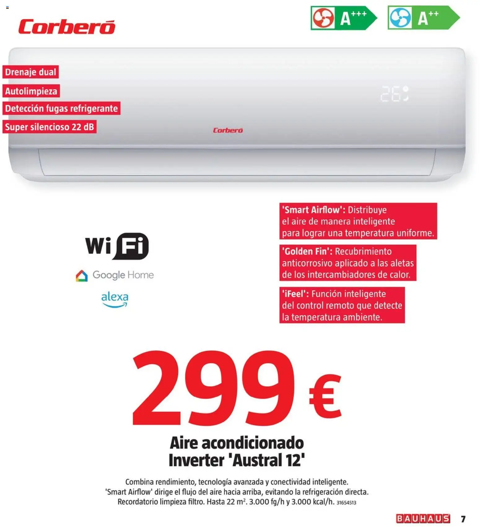 Bauhaus folleto │ válido desde el 01.01.2026 | Página: 7 | Productos: Aire acondicionado