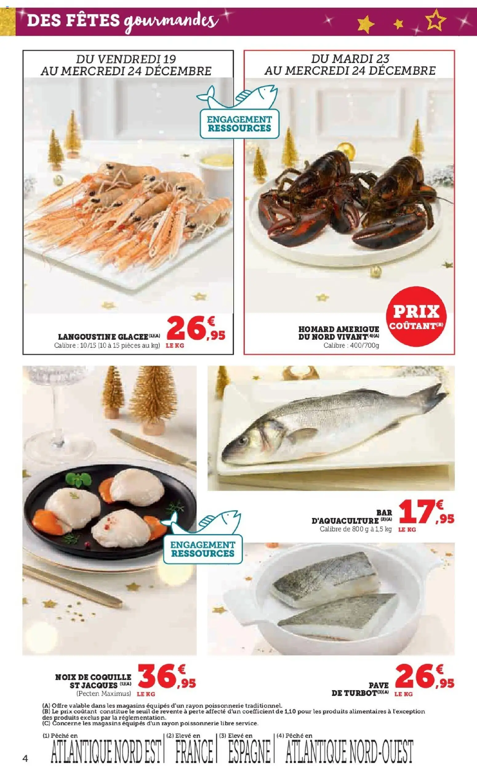 {H1} | Page: 4 | Produits: Pêche, Poissonnerie, Homard, Noix