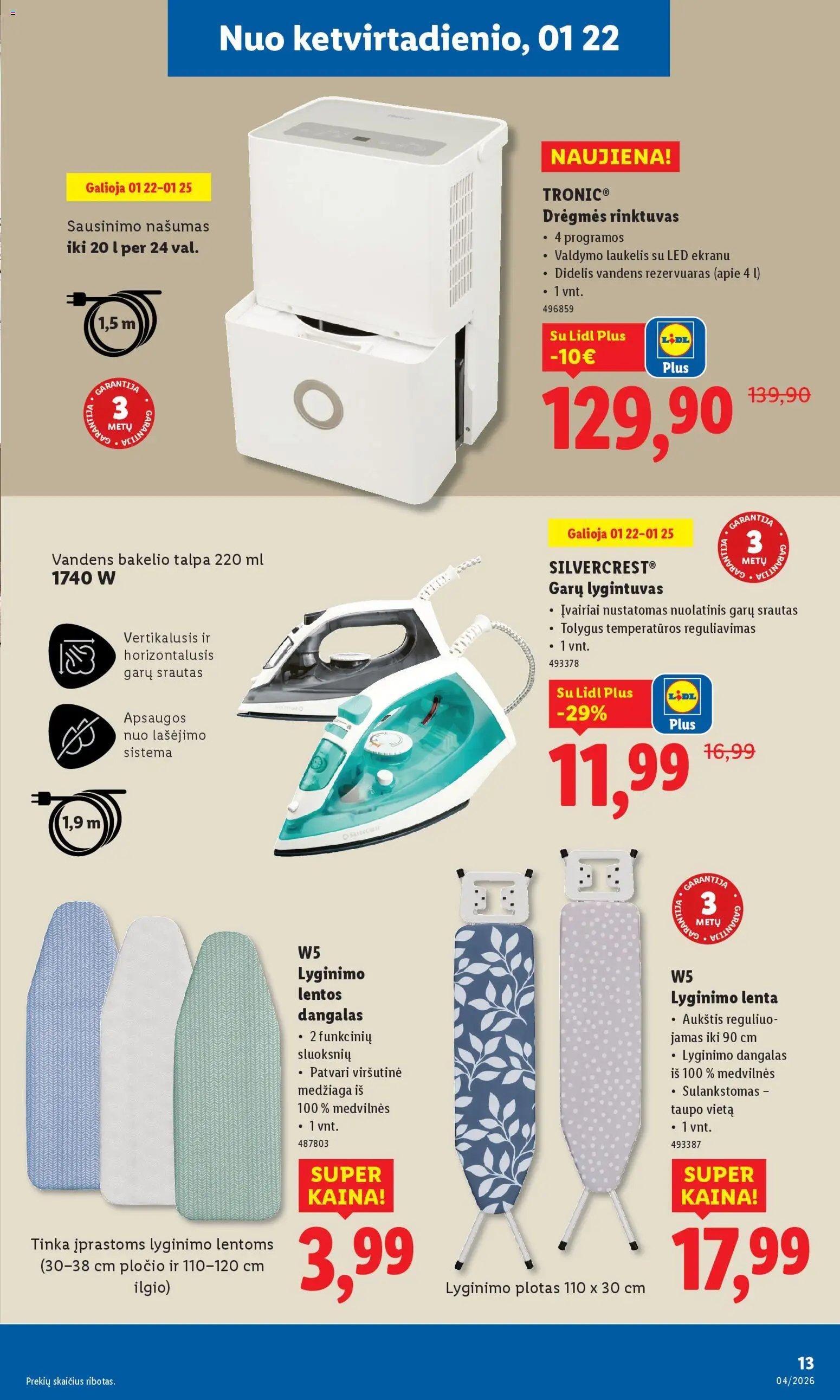 LIDL akcijos nuo 19.01.2026 | Puslapis: 13