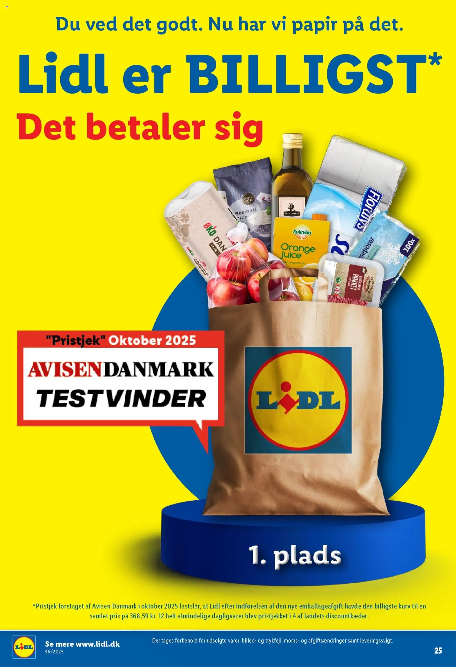 Lidl tilbudsavis – gyldig fra 09.11.2025 | Side: 6 | Produkter: Juice, Kurv, Is, Sko