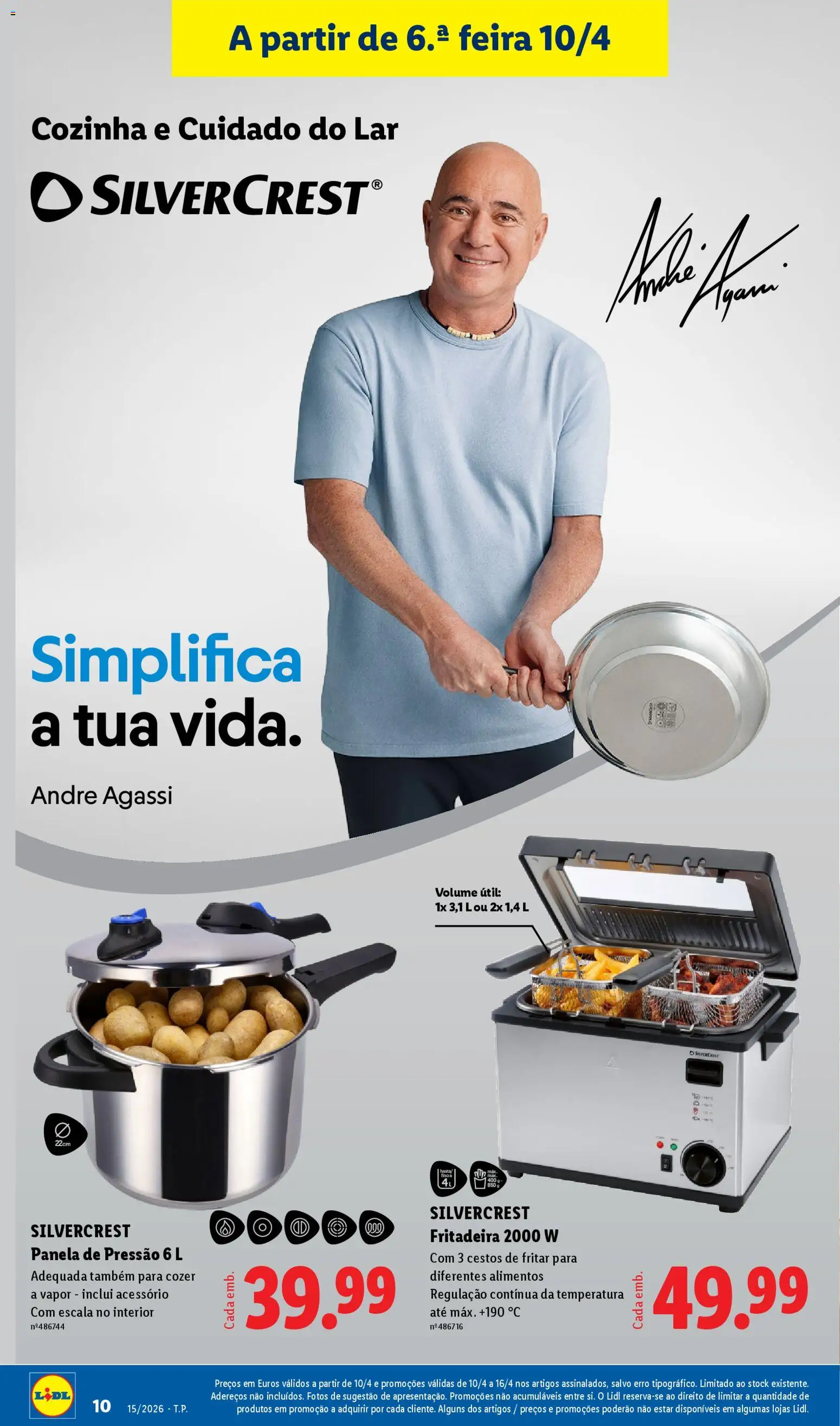 Lidl Novidades │ válido de 06.04.2026 | Página: 10 | Produtos: Panela, Panela de pressão
