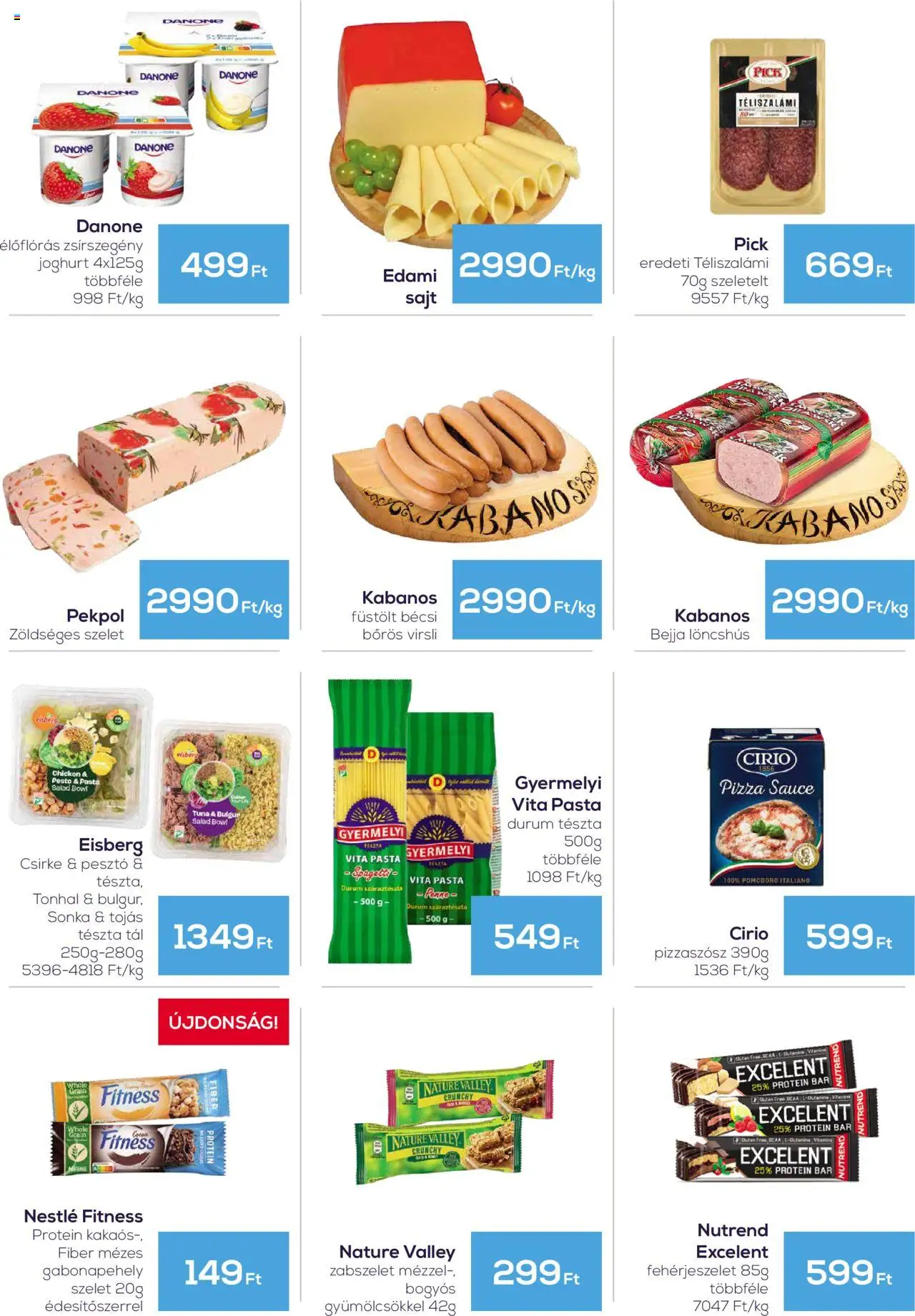 G'Roby akciós ujság - amely érvényes a következő dátumtól: 24.07.2025 | Oldal: 2 | Termékek: Virsli, Protein, Sajt, Pizza