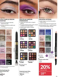 Ofertele Avon valabile de la 01.12.2025 | Pagină: 71 | Produse: Ascuțitoare, Fard de pleoape, Peluş Köpek Yatağı, Unt