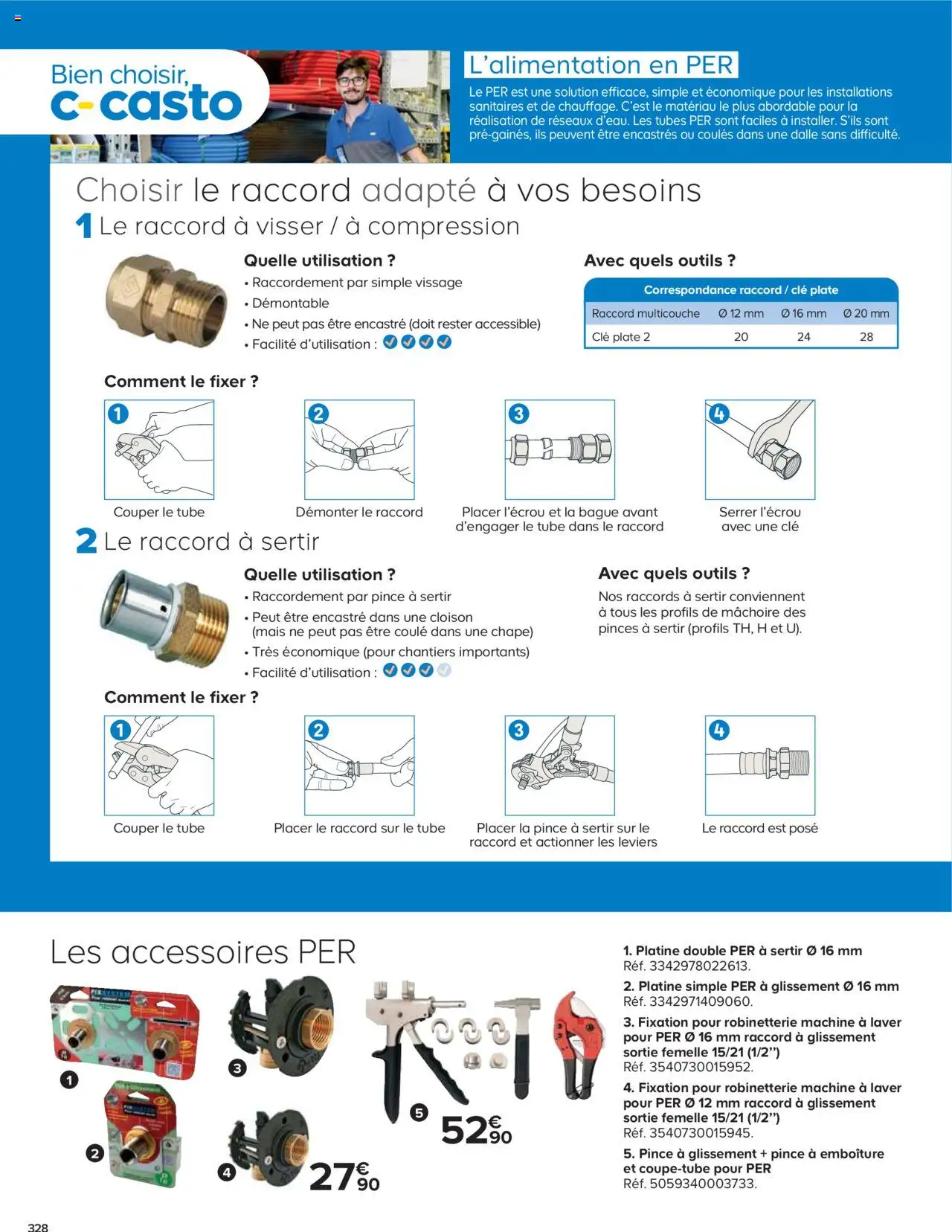  | Page: 328 | Produits: Pinces, Clé, Mais, Bague