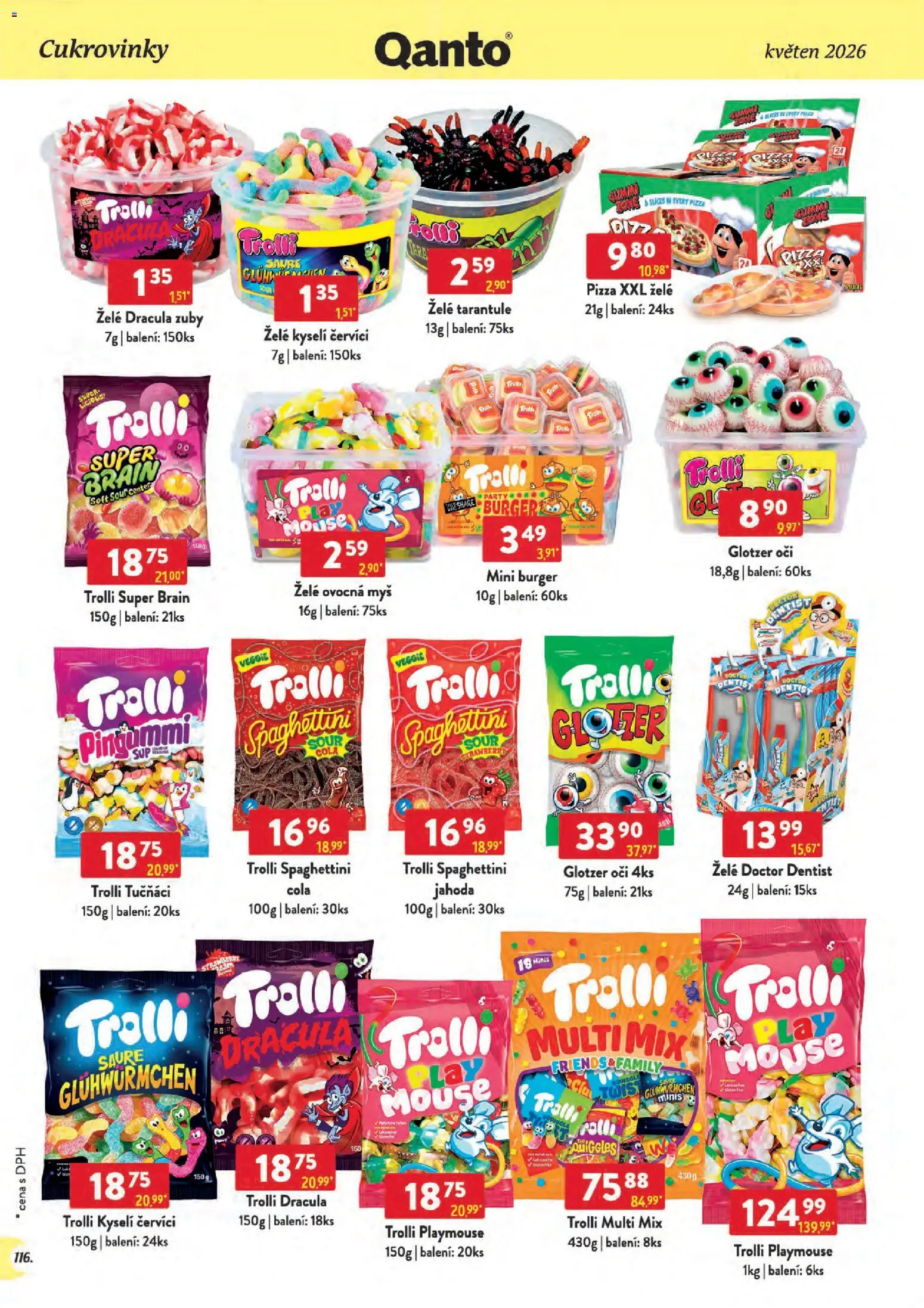 Astur & Qanto leták - Velkoobchod 05/2026 od 01.05.2026 | Strana: 116 | Produkty: Veggie, Burger, Pizza, Myš