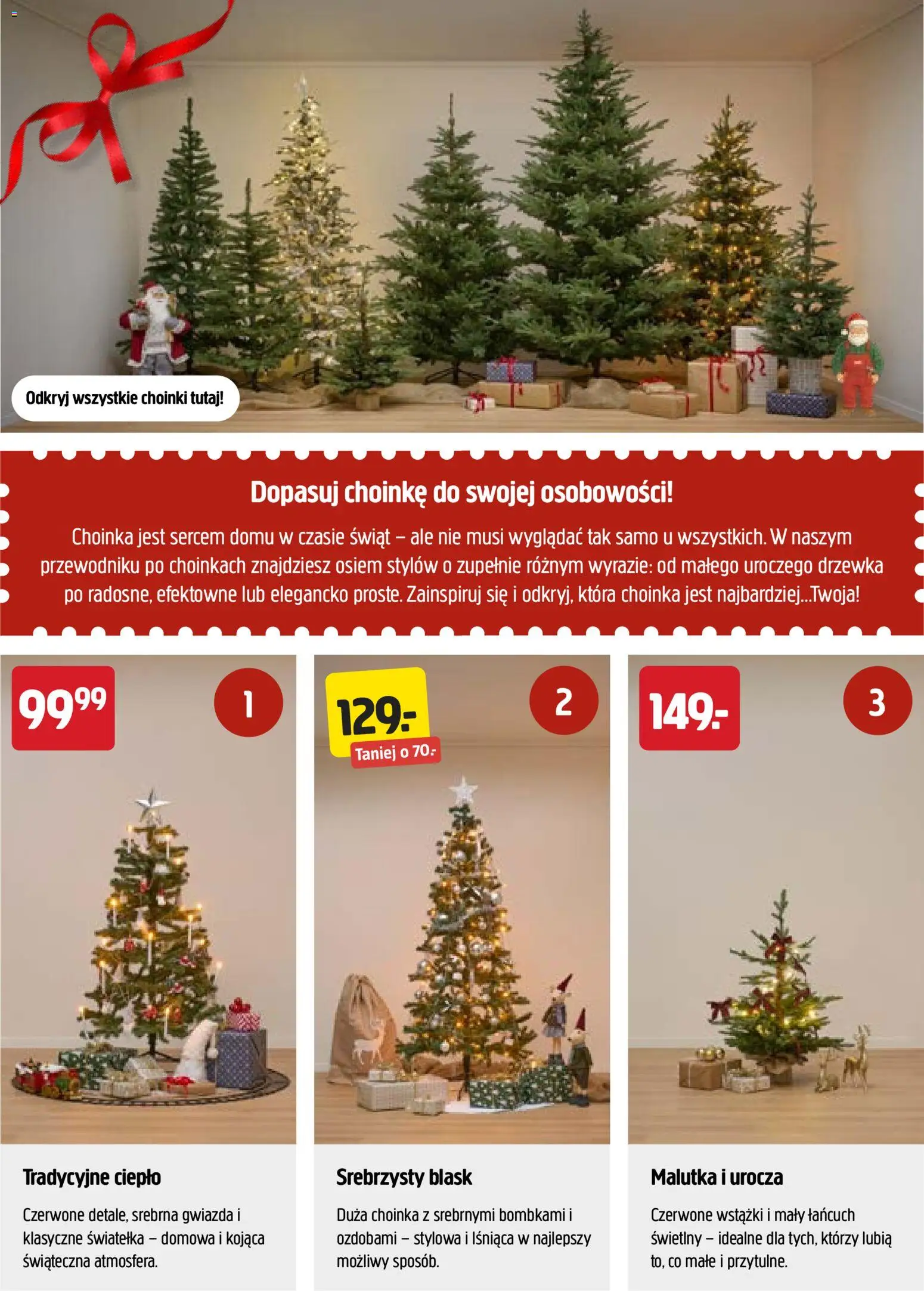 Jula Gazetka - Świąteczny magazyn od 15.12.2025 | Strona: 10 | Produkty: Choinka