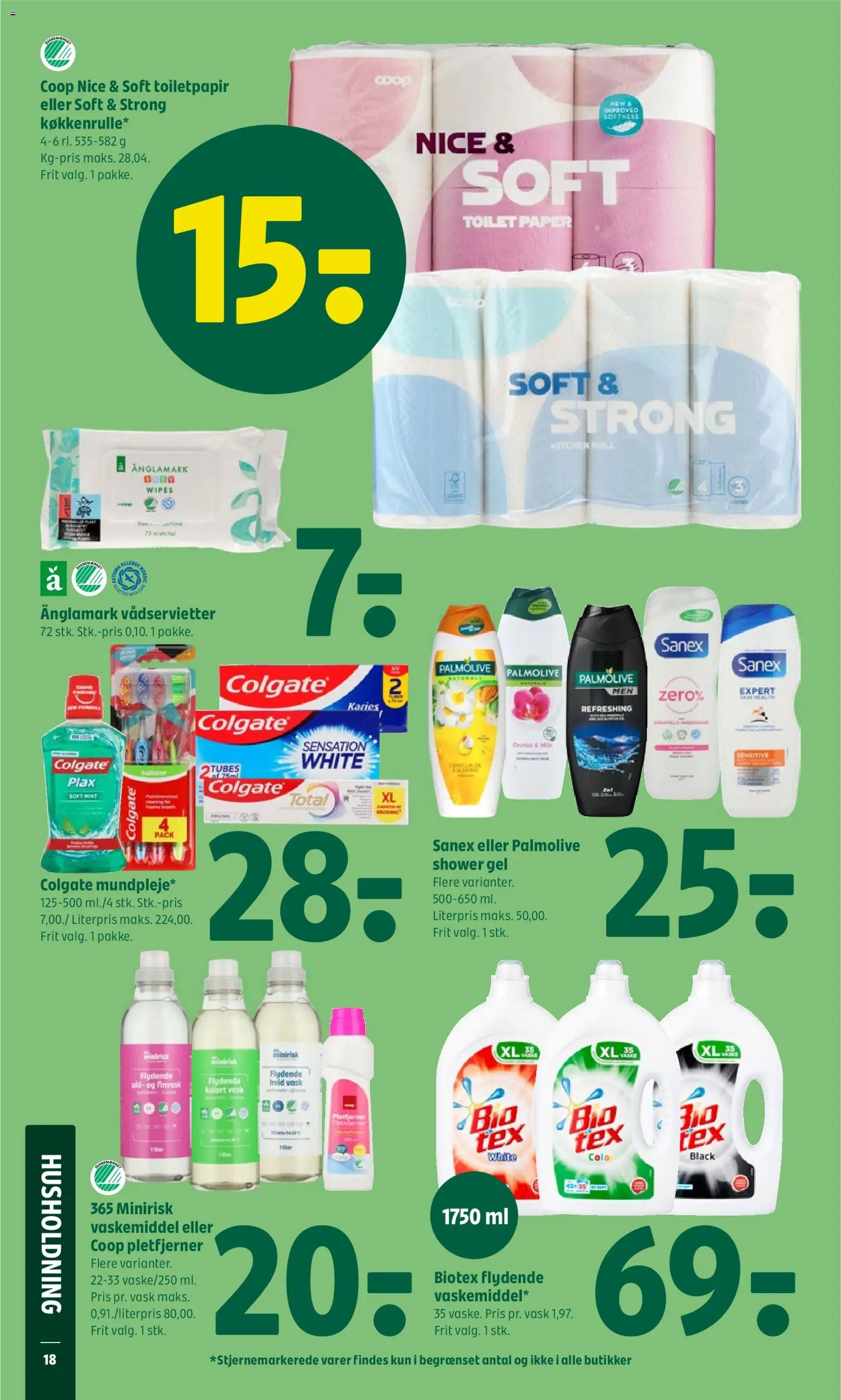 Coop 365 tilbudsavis – gyldig fra 23.04.2026 | Side: 21 | Produkter: Pletfjerner, Toilet