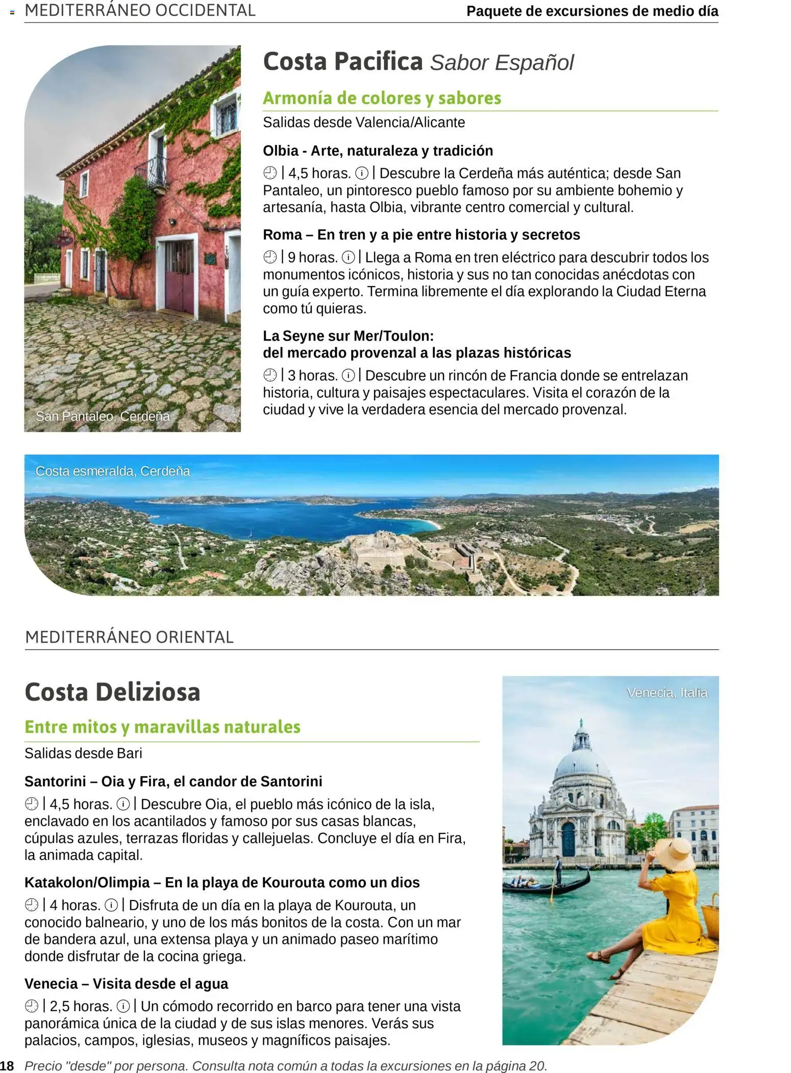 Viajes El Corte Inglés Excursiones Cruceros │ válido desde el 18.03.2026 | Página: 18 | Productos: Cocina