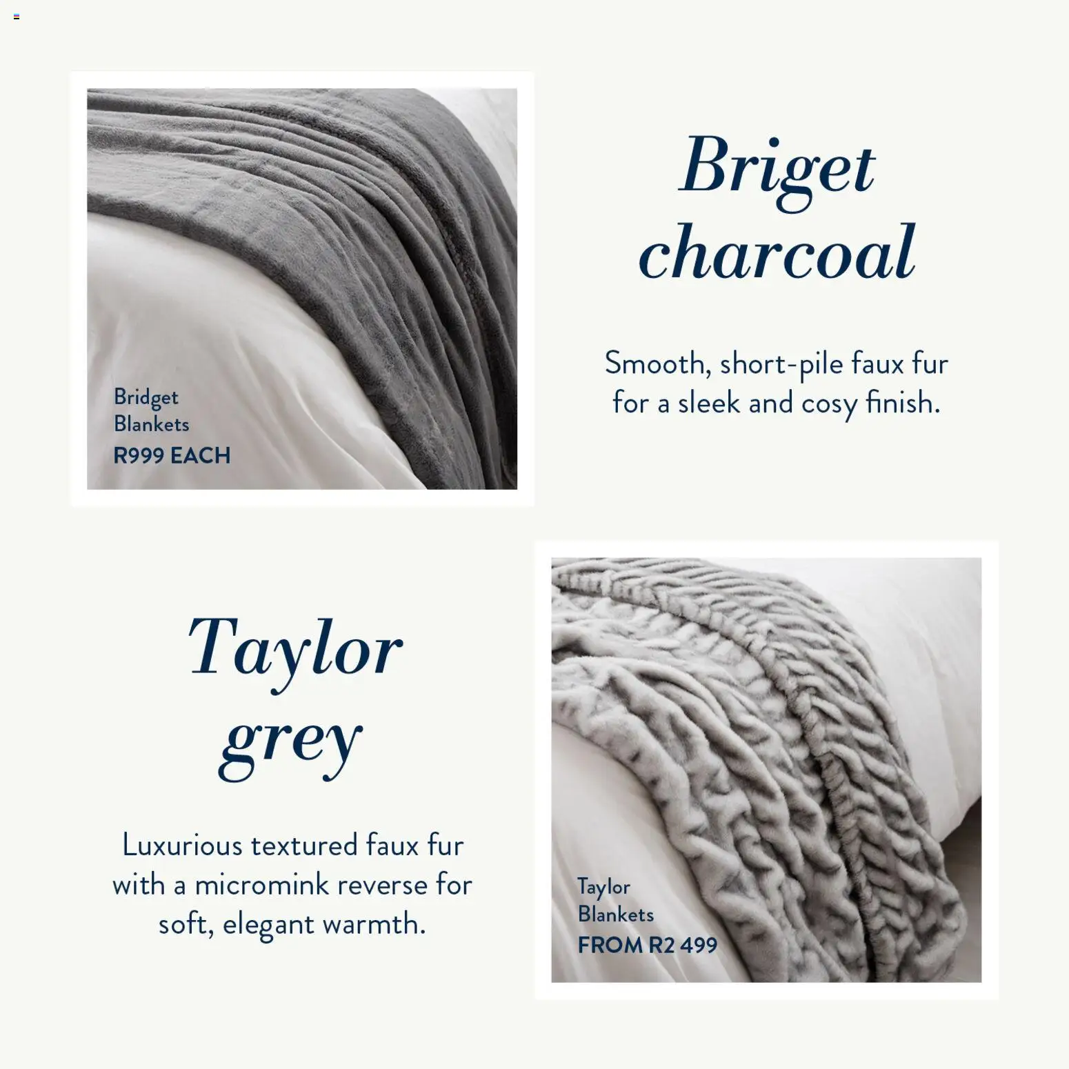 New Volpes catalogue – valid from 11.04.2026 | Page: 3 | Products: Blankets