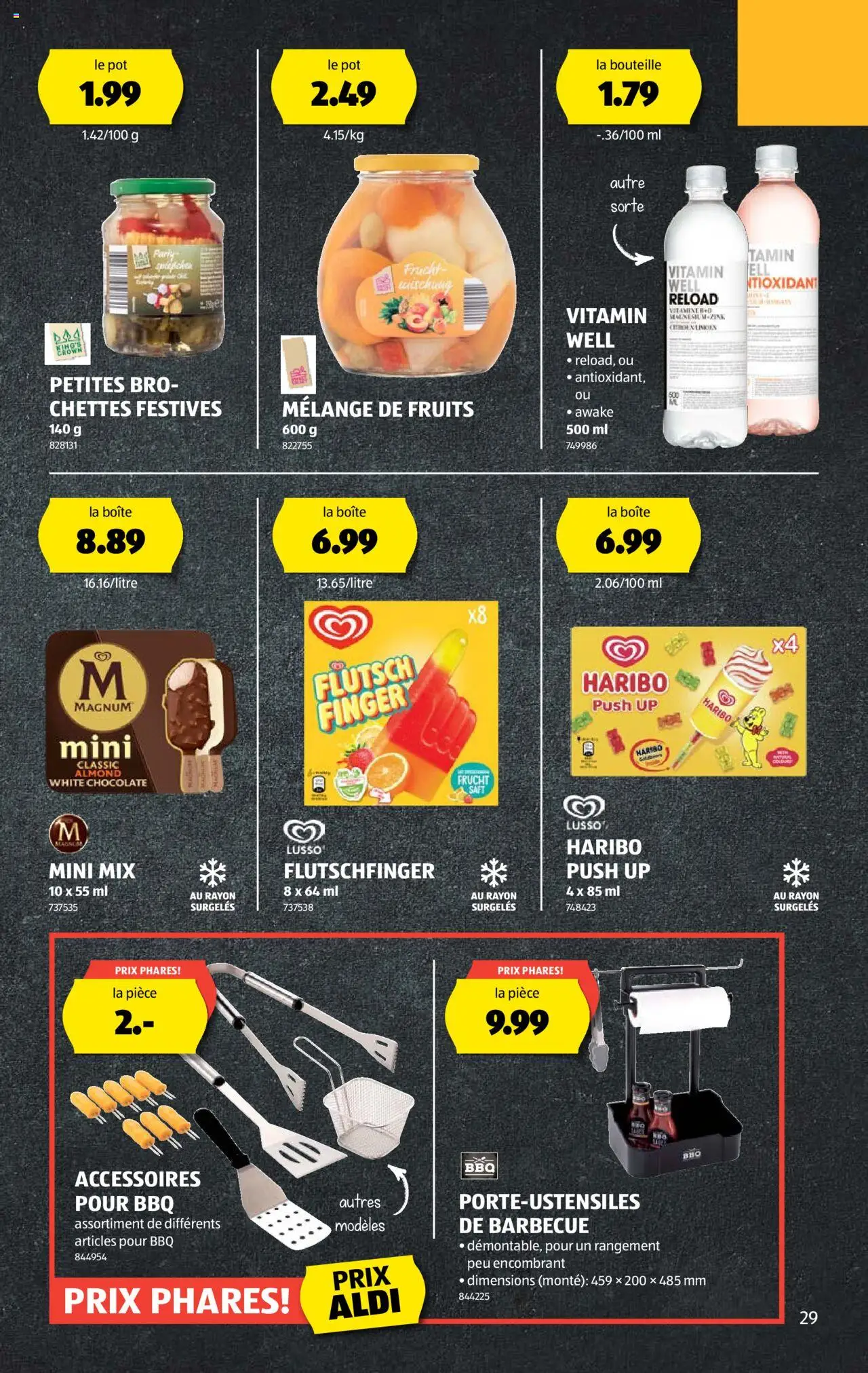 Aldi Prospectus ab 07.08.2025 | Seite: 29 | Produkte: En Kommode, Saft