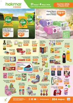 21.04.2026 tarihinden itibaren geçerli olan Hakmar Express kataloğu önizlemesi