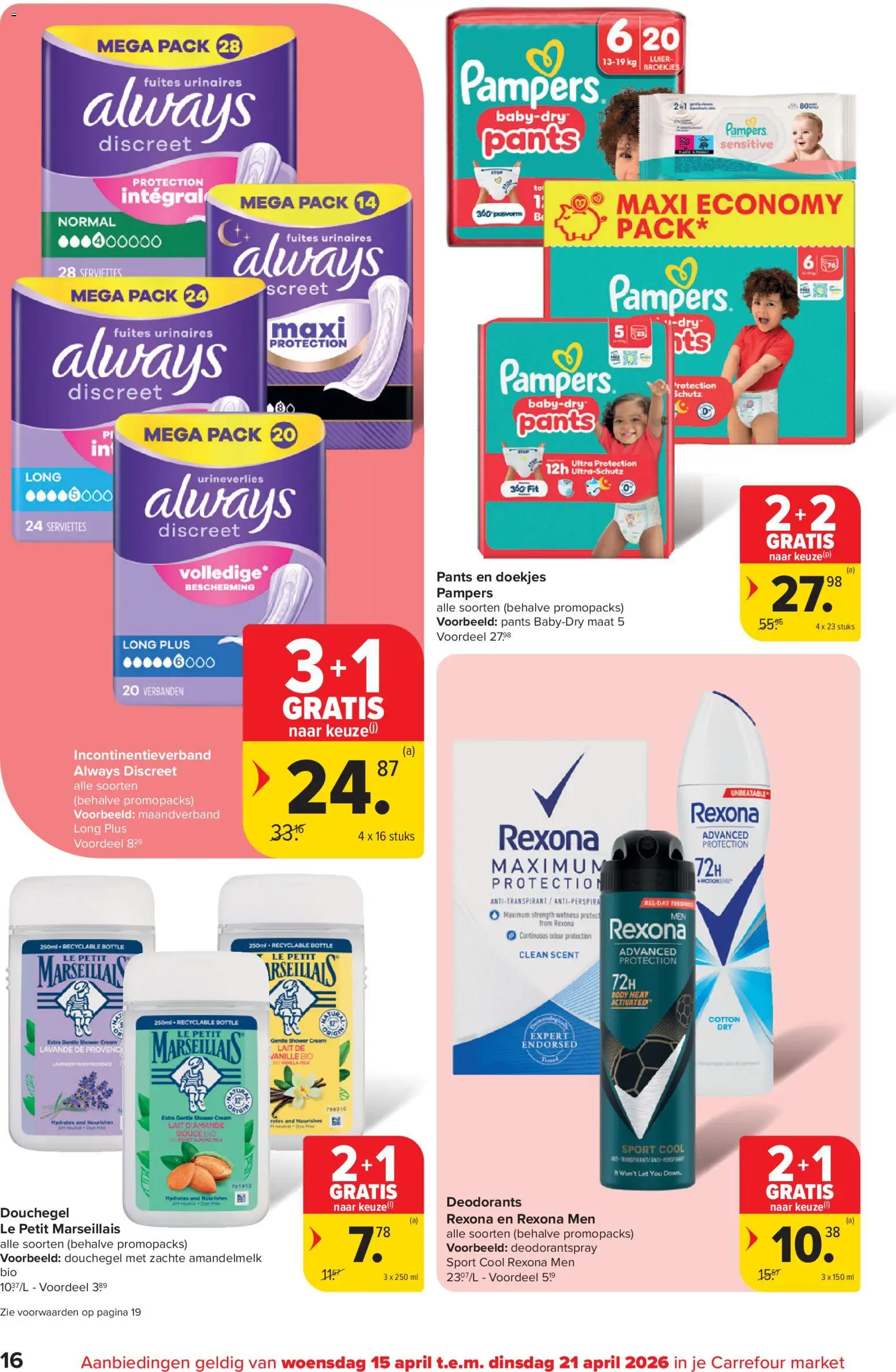 {H1} | Pagina: 16 | Producten: Pampers, Füstölt oldalas, Douchegel, Antitranspirant