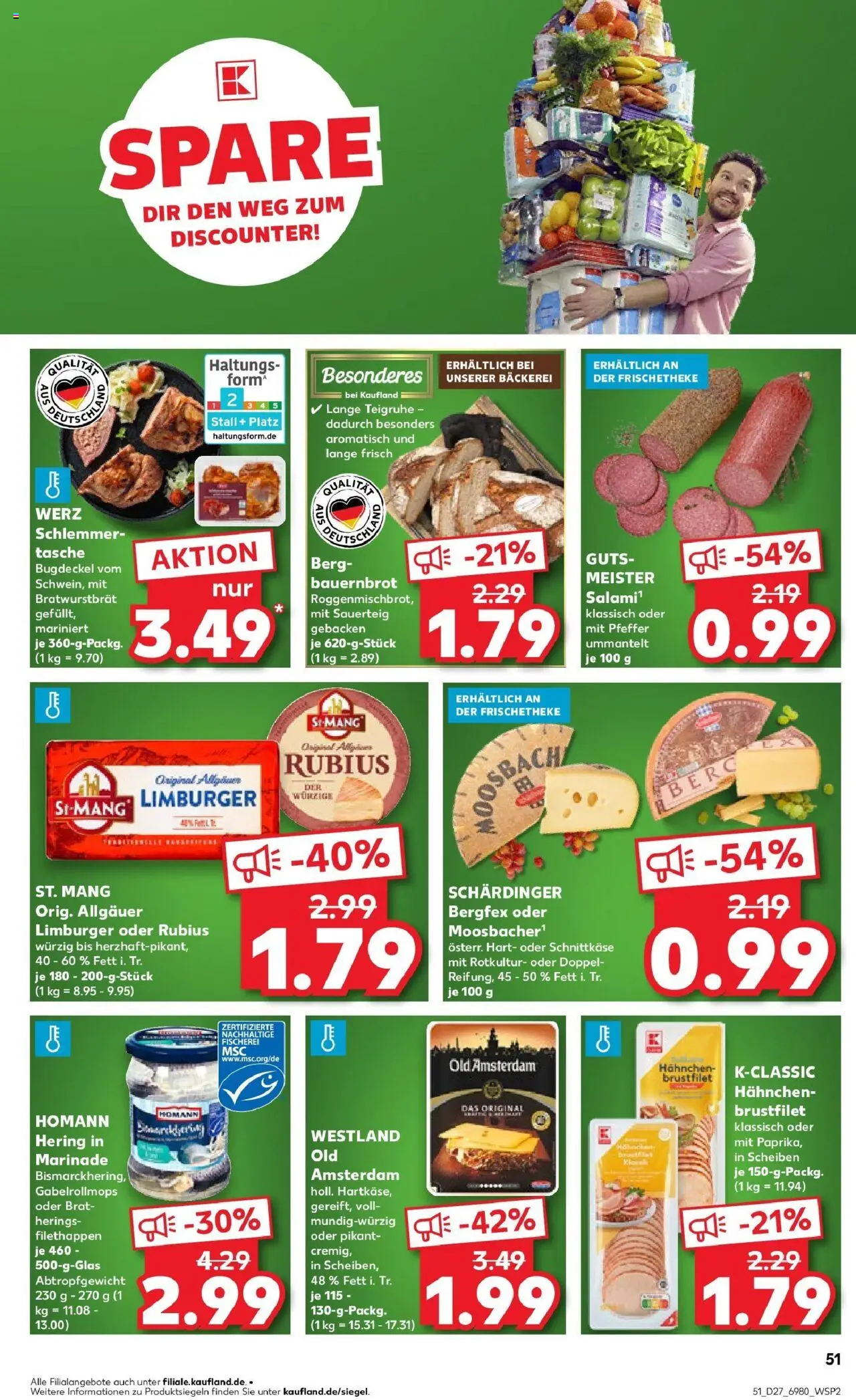 Kaufland prospekt Feuchtwangen	 - gültig ab dem 06.07.2025 | Seite: 4 | Produkte: Tasche, Bäckerei, Pfeffer, Salami