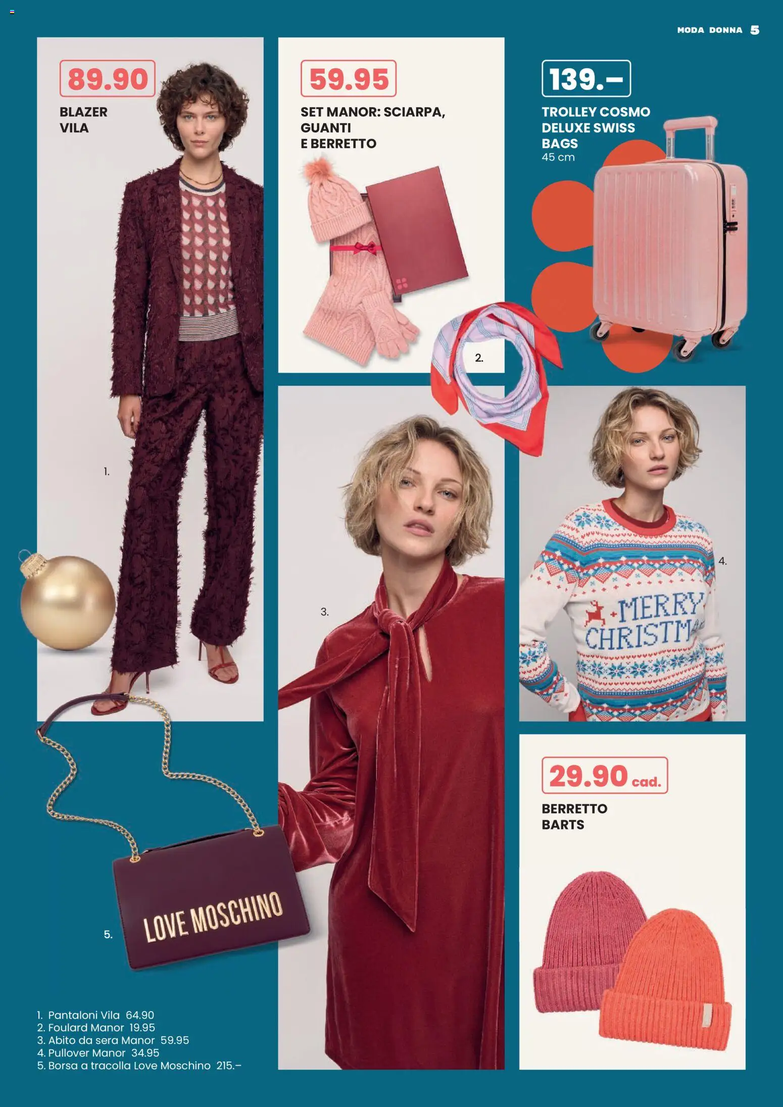 Manor Aktionen Il Natale dei Grandi Bambini – gültig ab 06.11.2025 | Seite: 5 | Produkte: Pullover, Blazer