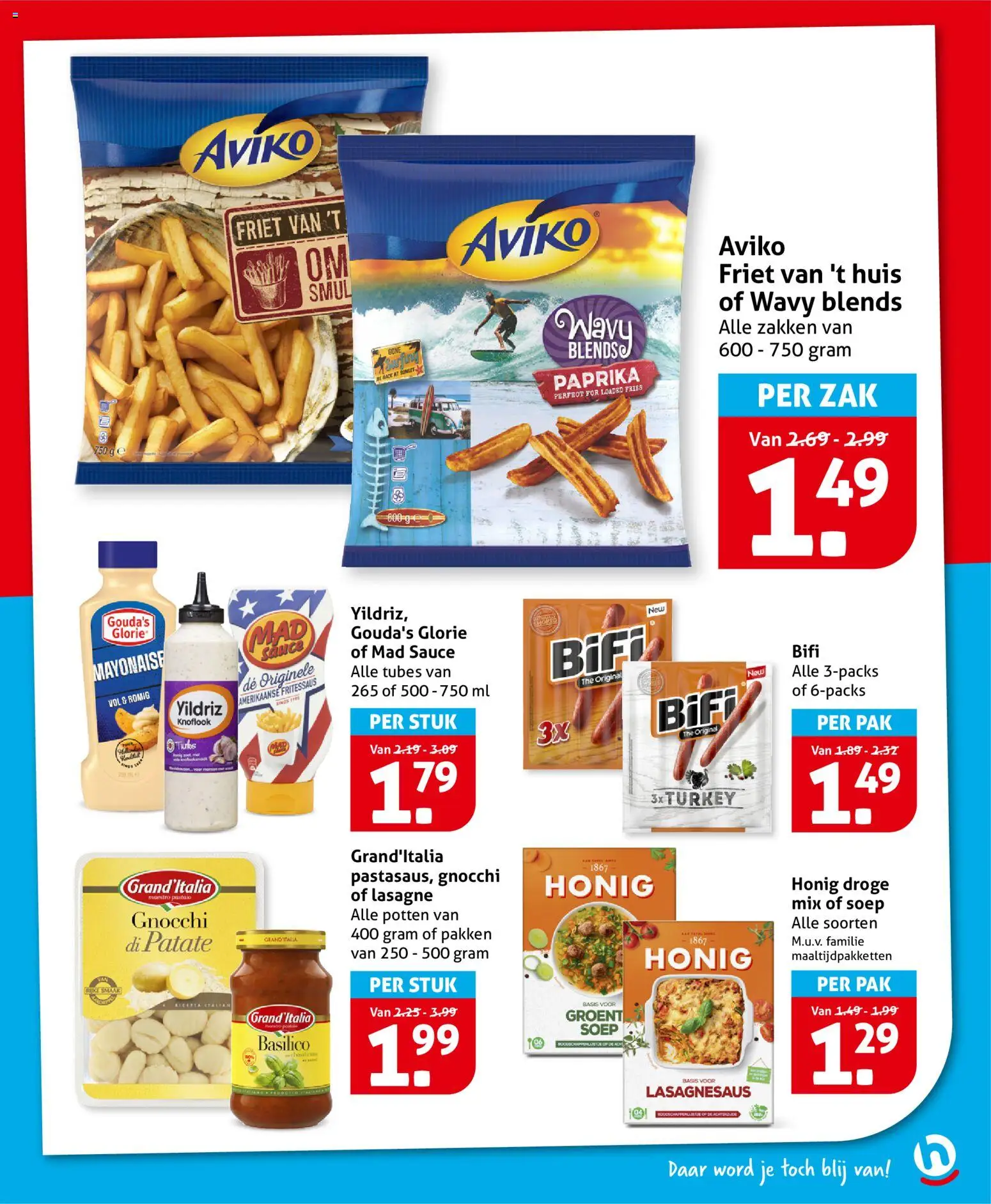 {H1} | Pagina: 15 | Producten: Lasagne, Friet, Kész piskótalap, Knoflook