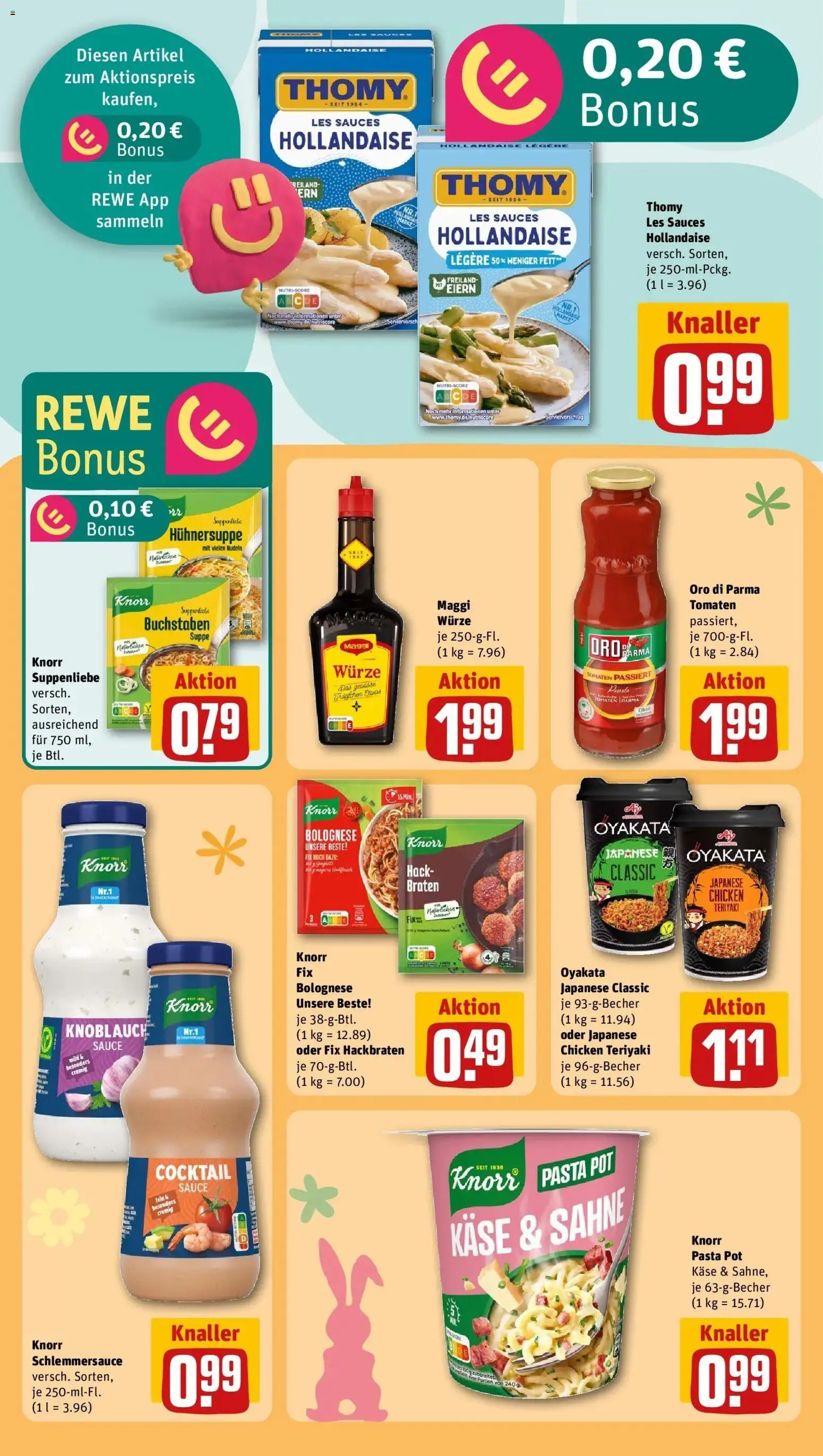 Rewe Prospekt Bochum	 – gültig ab 15.03.2026 | Seite: 24 | Produkte: Maggi, Käse, Pasta, Nudeln