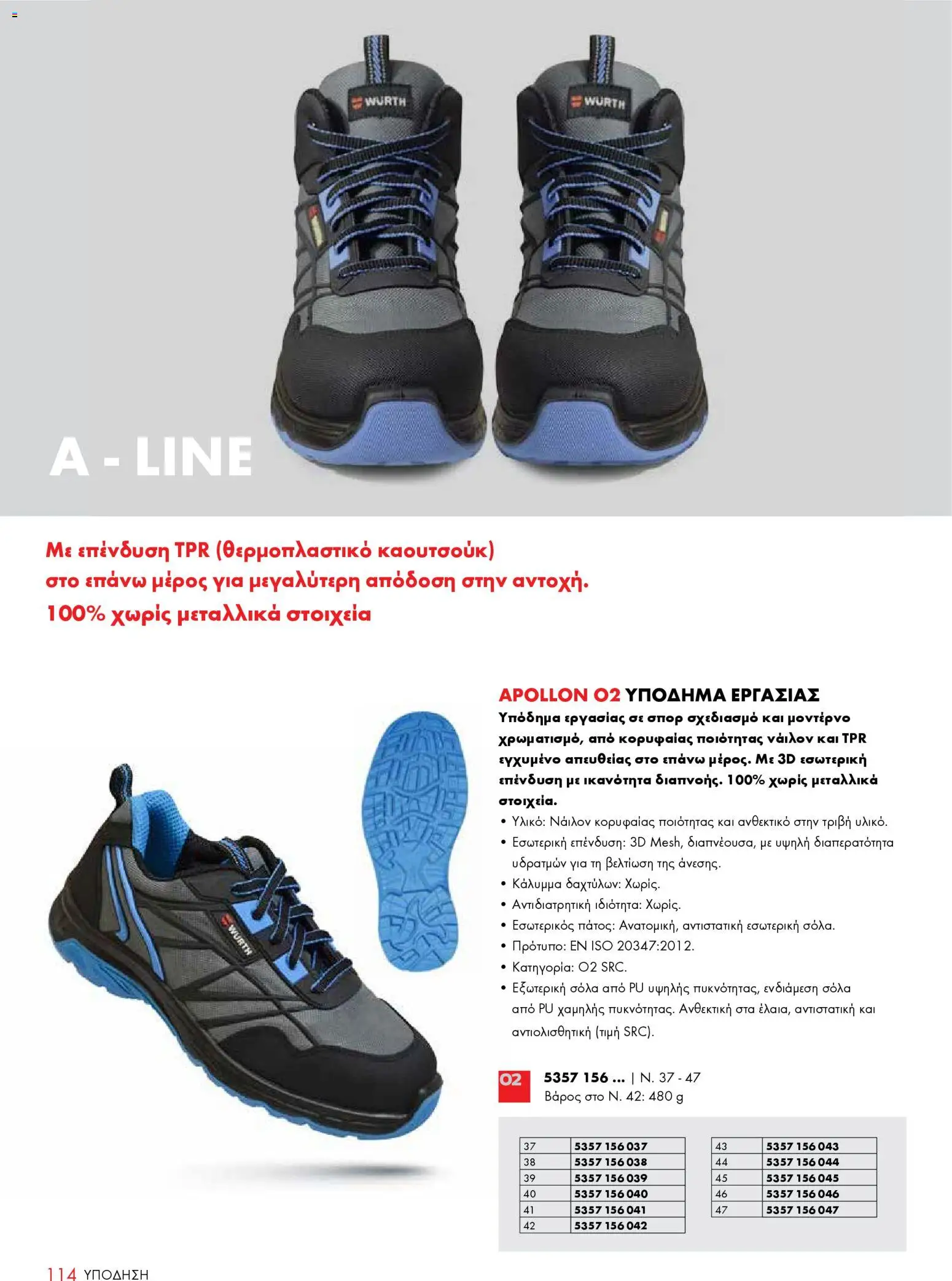 WURTH - ΜΑΠ – σε ισχύ από 01.01.2026 | Σελίδα: 114
