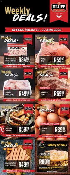 Bluff Meat Supply - Weekly DEALS! │ valid from 13.08.2025 | Page: 1