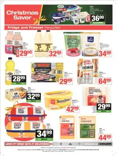 Spar specials catalogue – valid from 10.11.2025 | Page: 5 | Products: Freezer, Cheese, Cream, Bacon