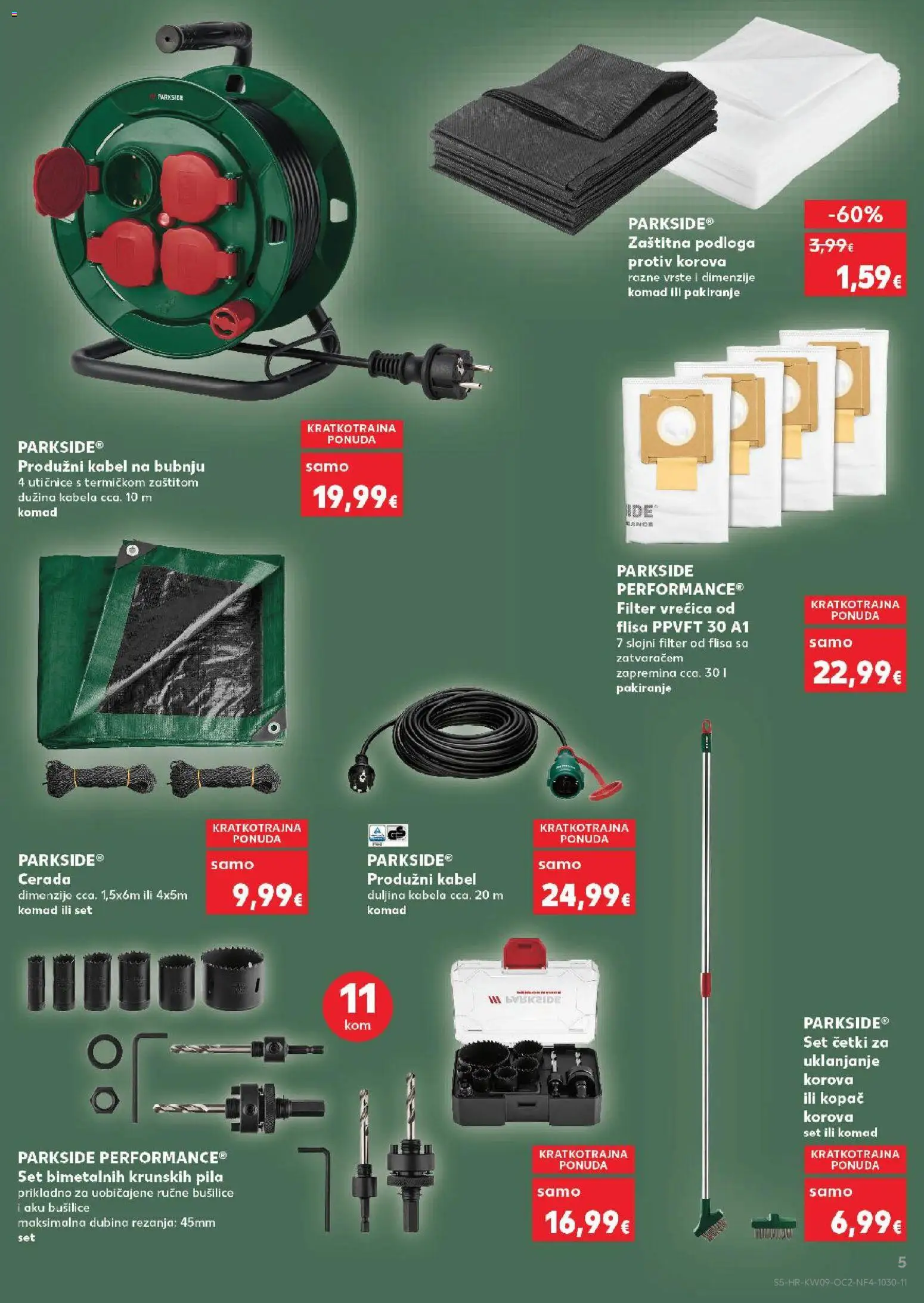 Kaufland katalog | vrijedi od 25.02.2026 | Stranica: 5 | Proizvodi: Pila, Kabel, Parkside