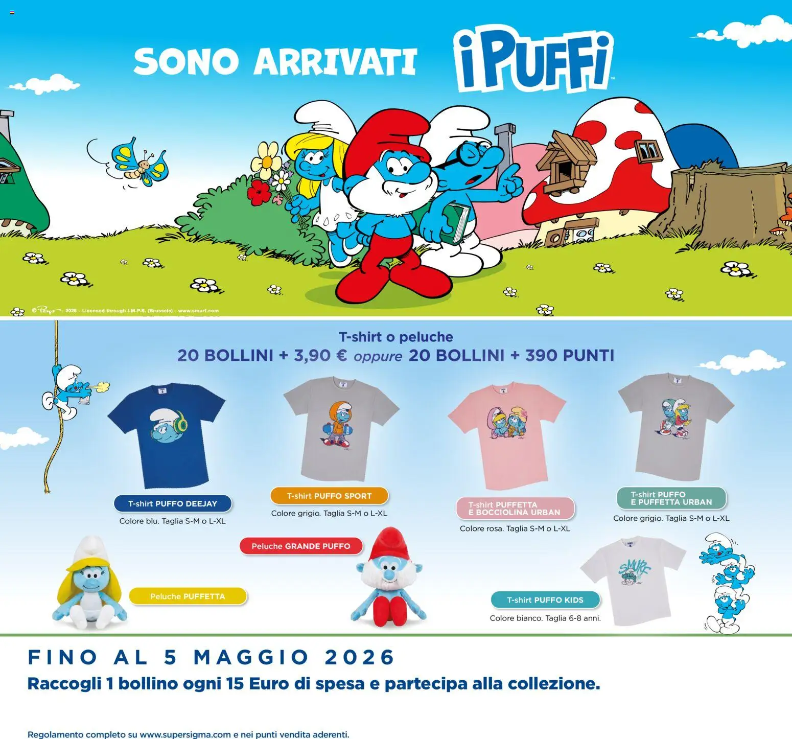 Volantino SIGMA del 09.04.2026 | Pagina: 15 | Prodotti: Peluche