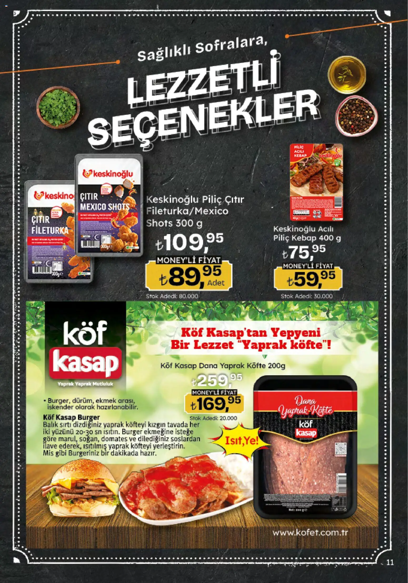 Migros Katalog - 5M Migroskop Dijital - 06.11.2025 tarihinden itibaren geçerlidir | Sayfa: 11 | Ürünler: Ekmek, Domates, Balık, Piliç