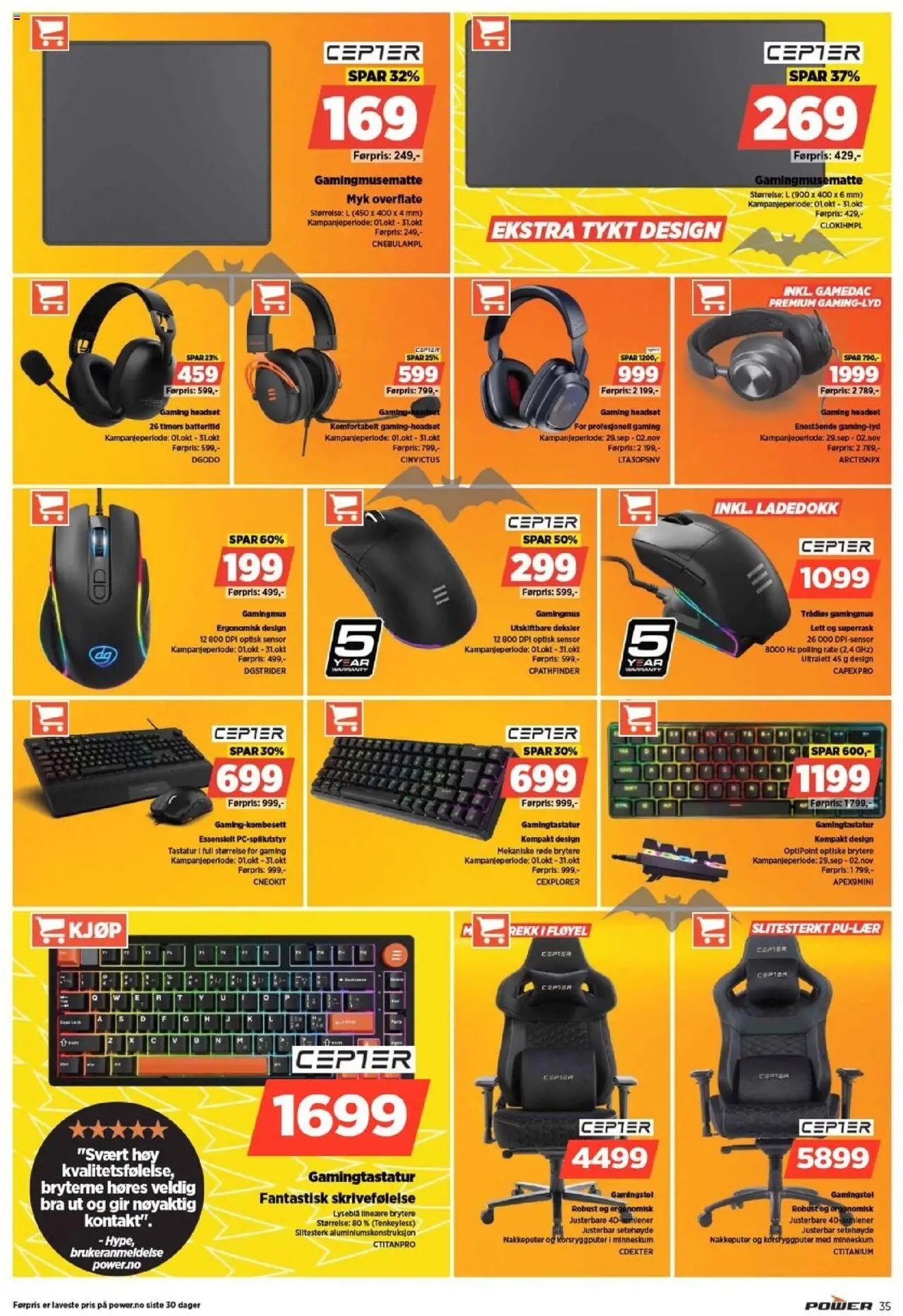 {H1} | Side: 35 | Produkter: Tastatur